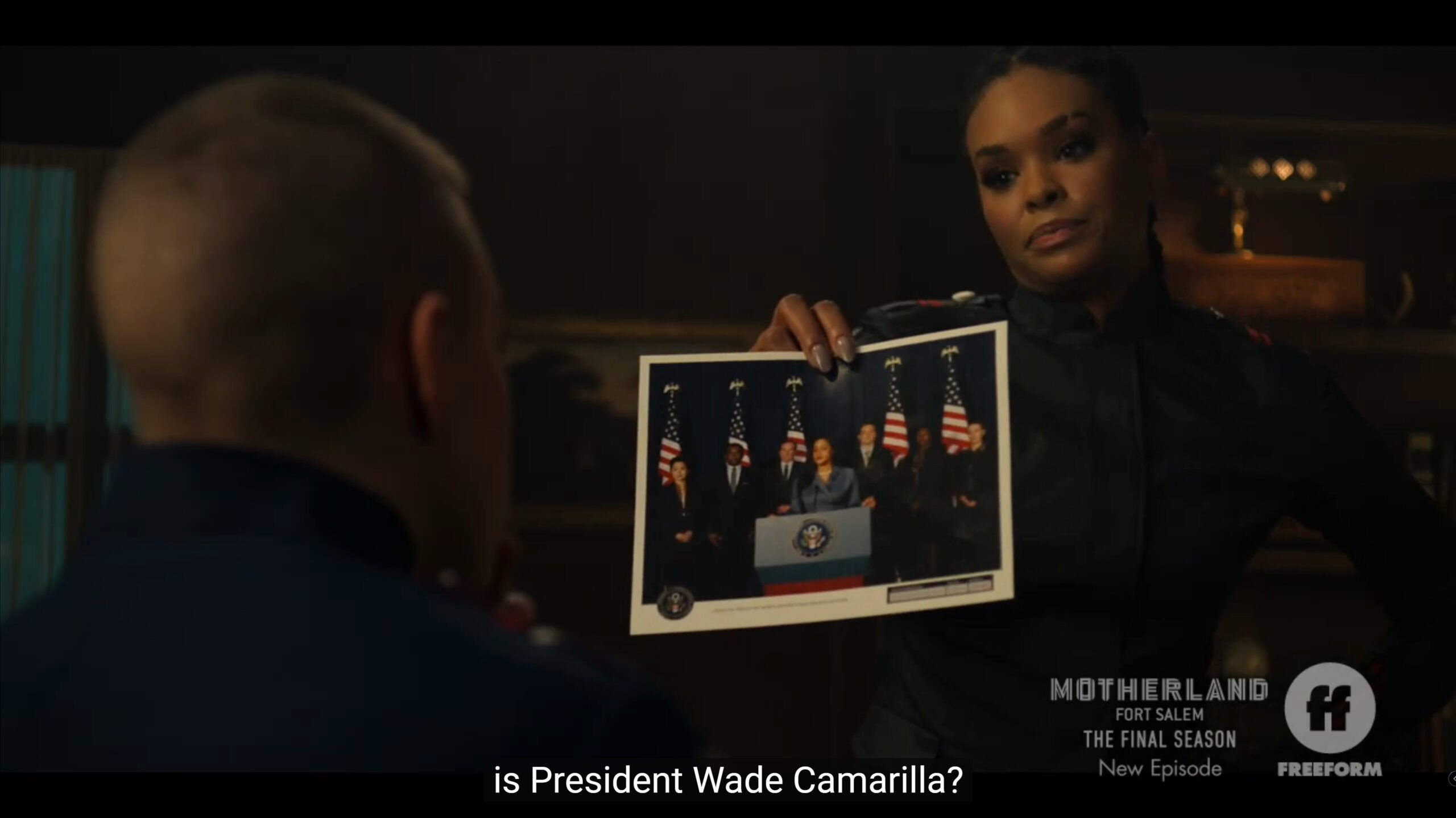 Anacostia questioning whether President Wade is a member of the Camarilla