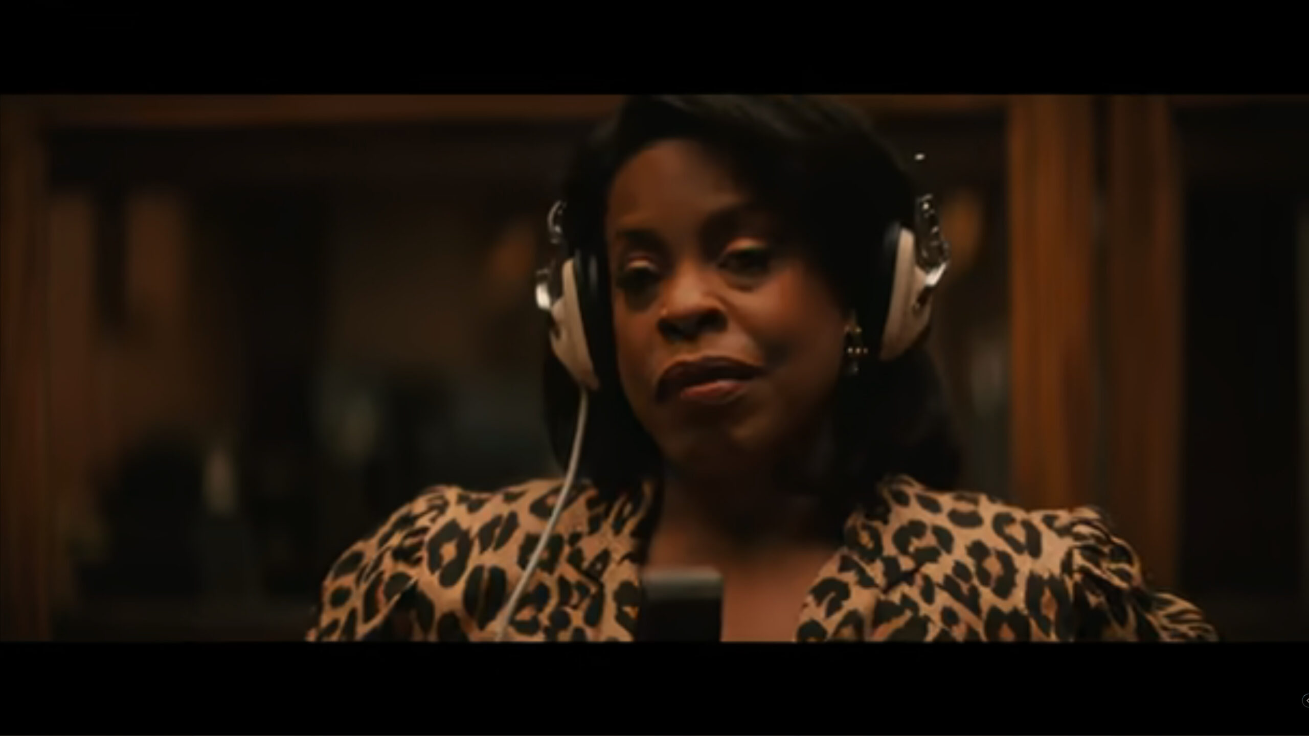 Beauty's Mom (Niecy Nash) in the booth, doing background vocals for Beauty