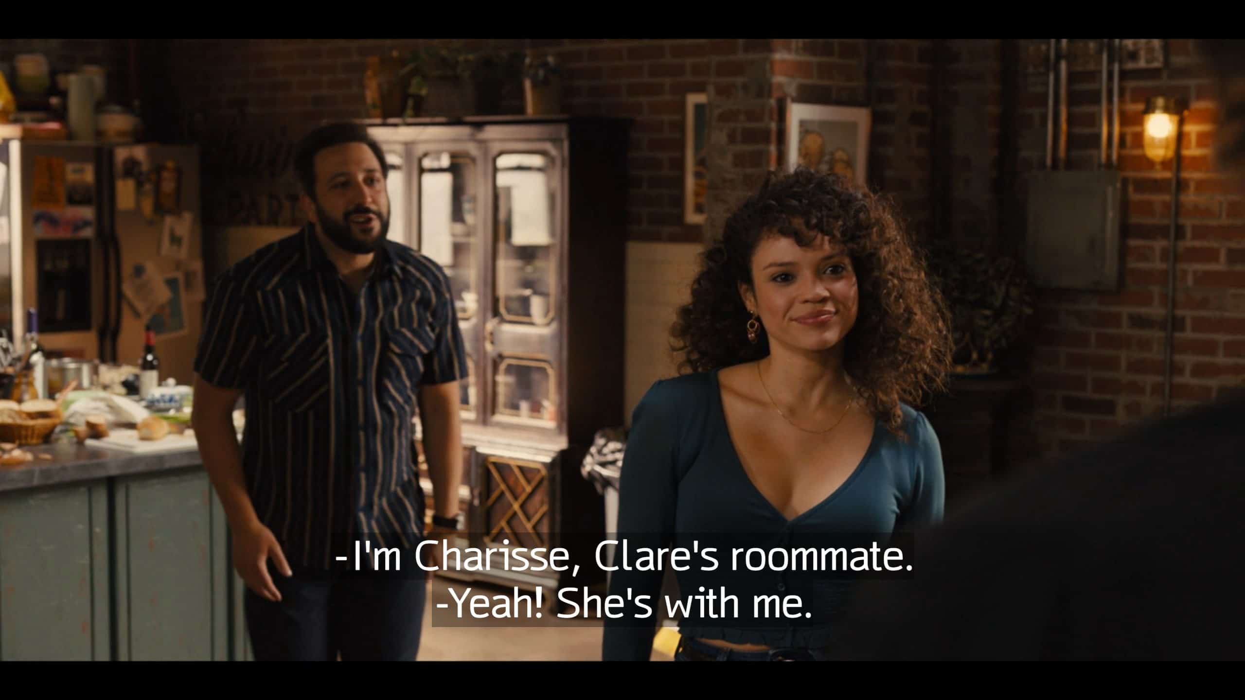 Charisse (Natasha Lopez) introducing herself