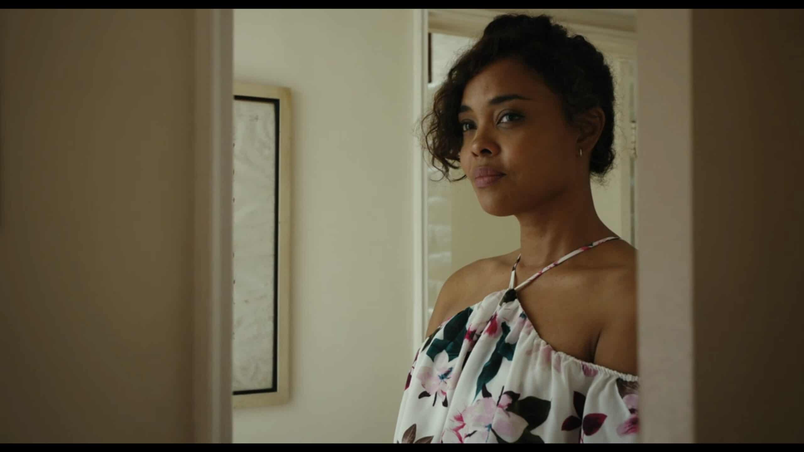 Jeannine (Sharon Leal) on her daughter's wedding day