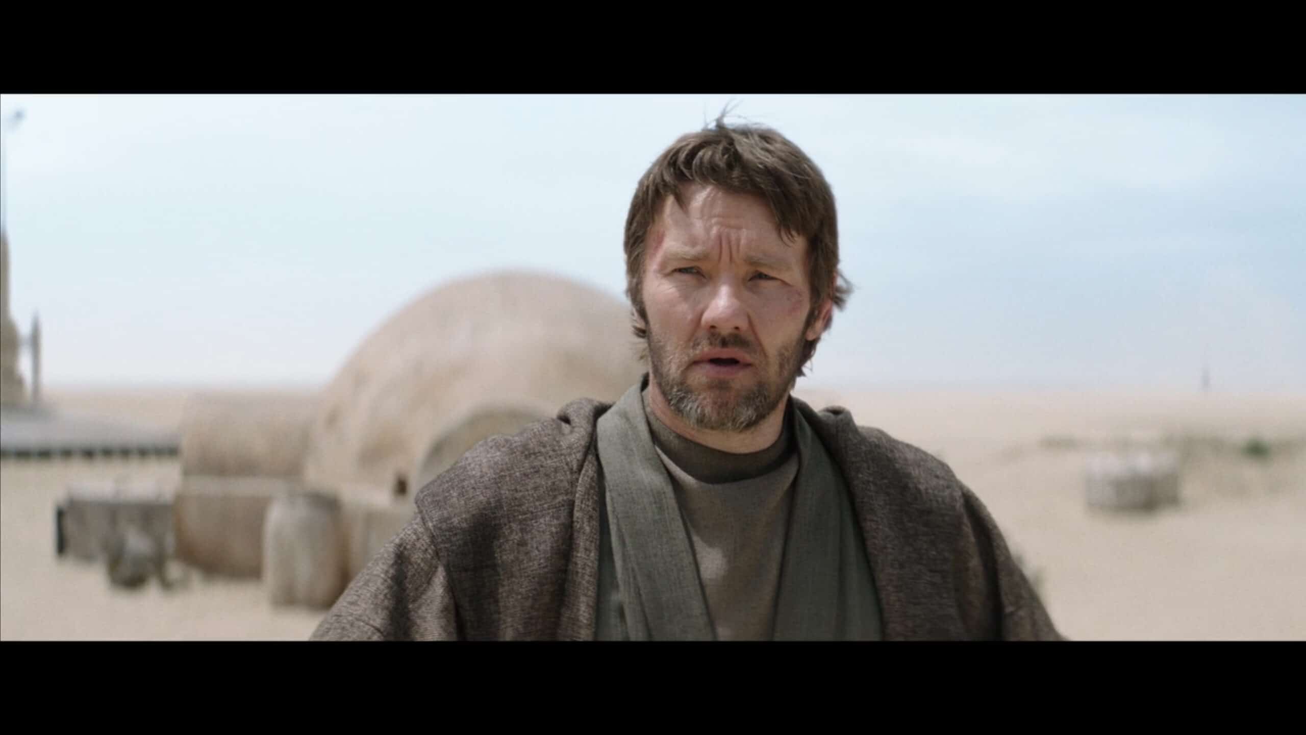 Owen (Joel Edgerton) talking to Obi-Wan