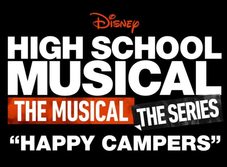 Title Card - High School Musical The Musical The Series Season 3 Episode 1 Happy Campers