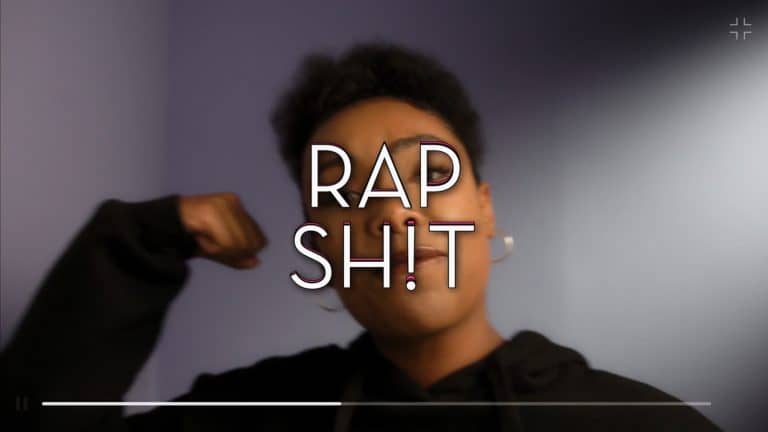 Title Card for the first episode of Rap Sh!t featuring Shawna