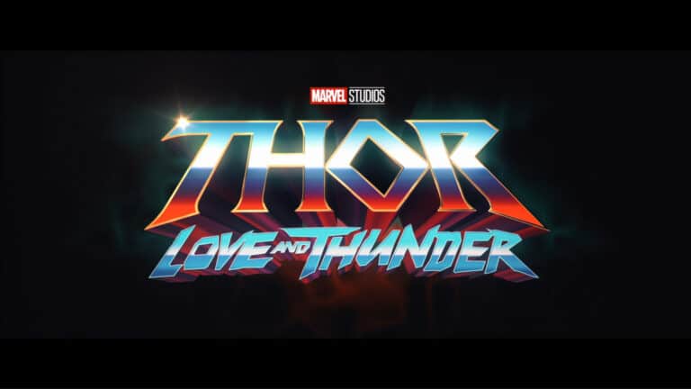 Title Card Thor Love and Thunder 2022