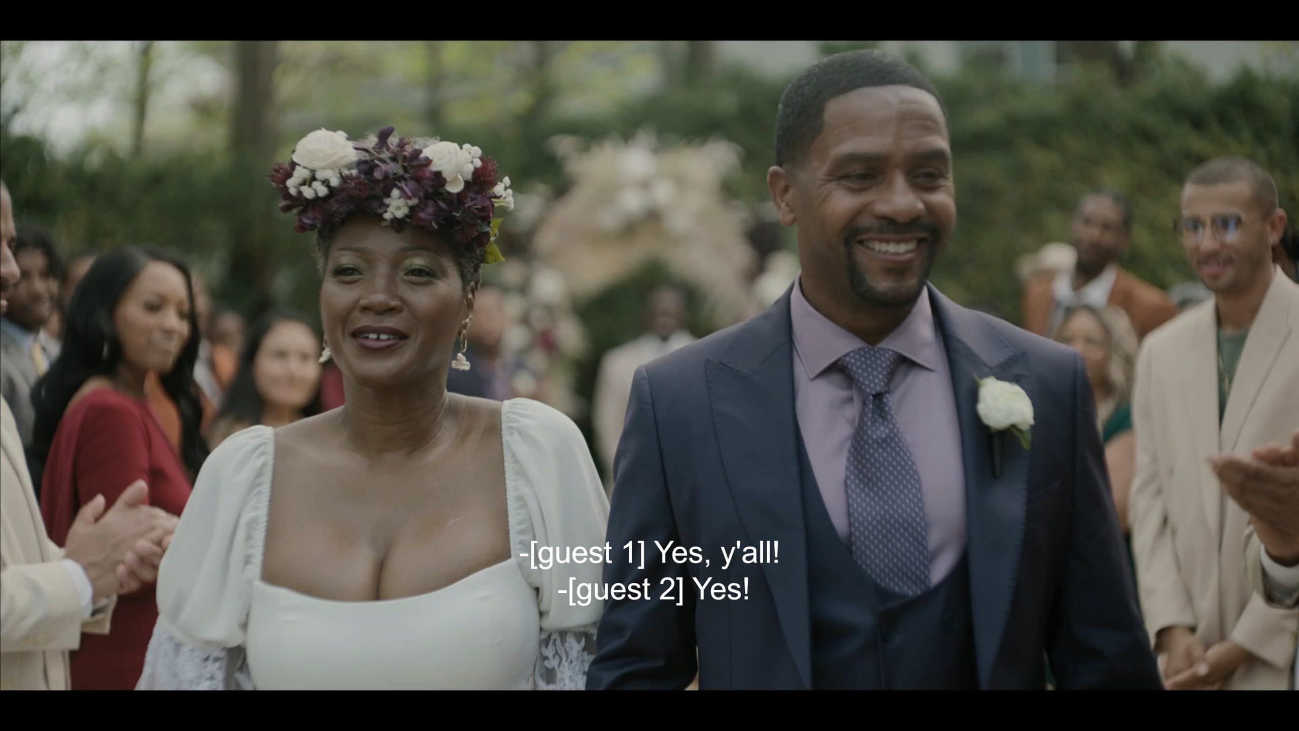 Jada and Darnell after getting married