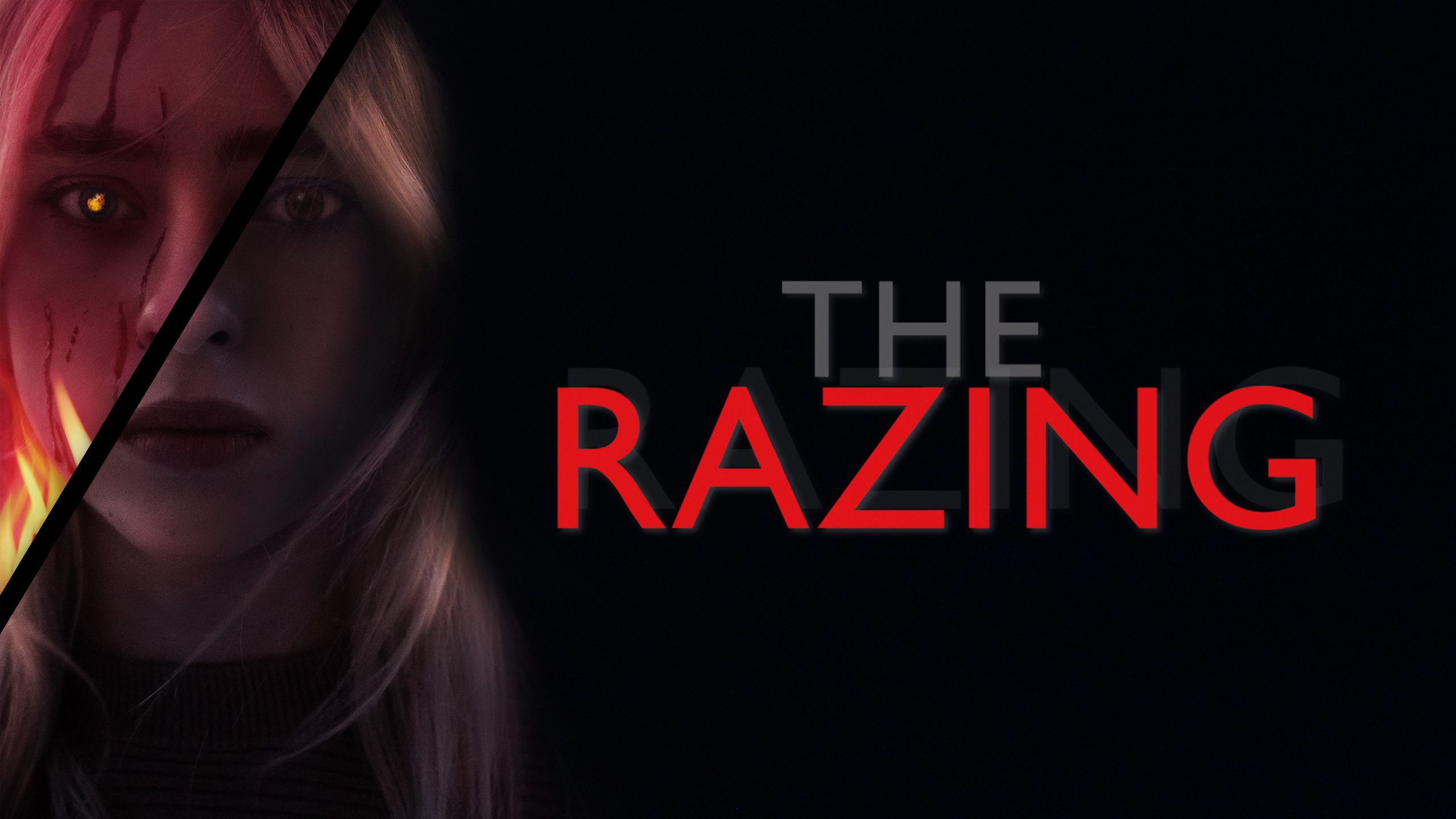 The movie poster for The Razing