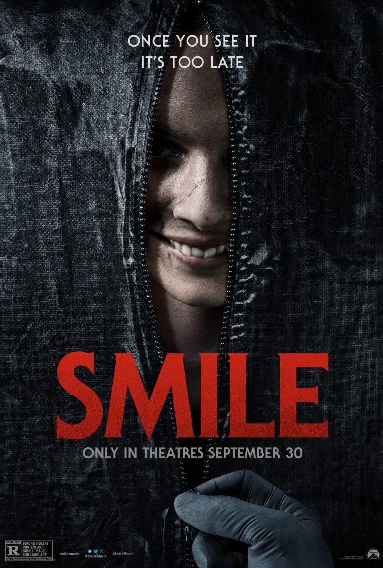 Poster With Laura Weaver (Caitlin Stasey) Smiling In A Body Bag