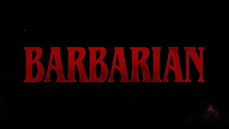 Title Card - Barbarian (2022)