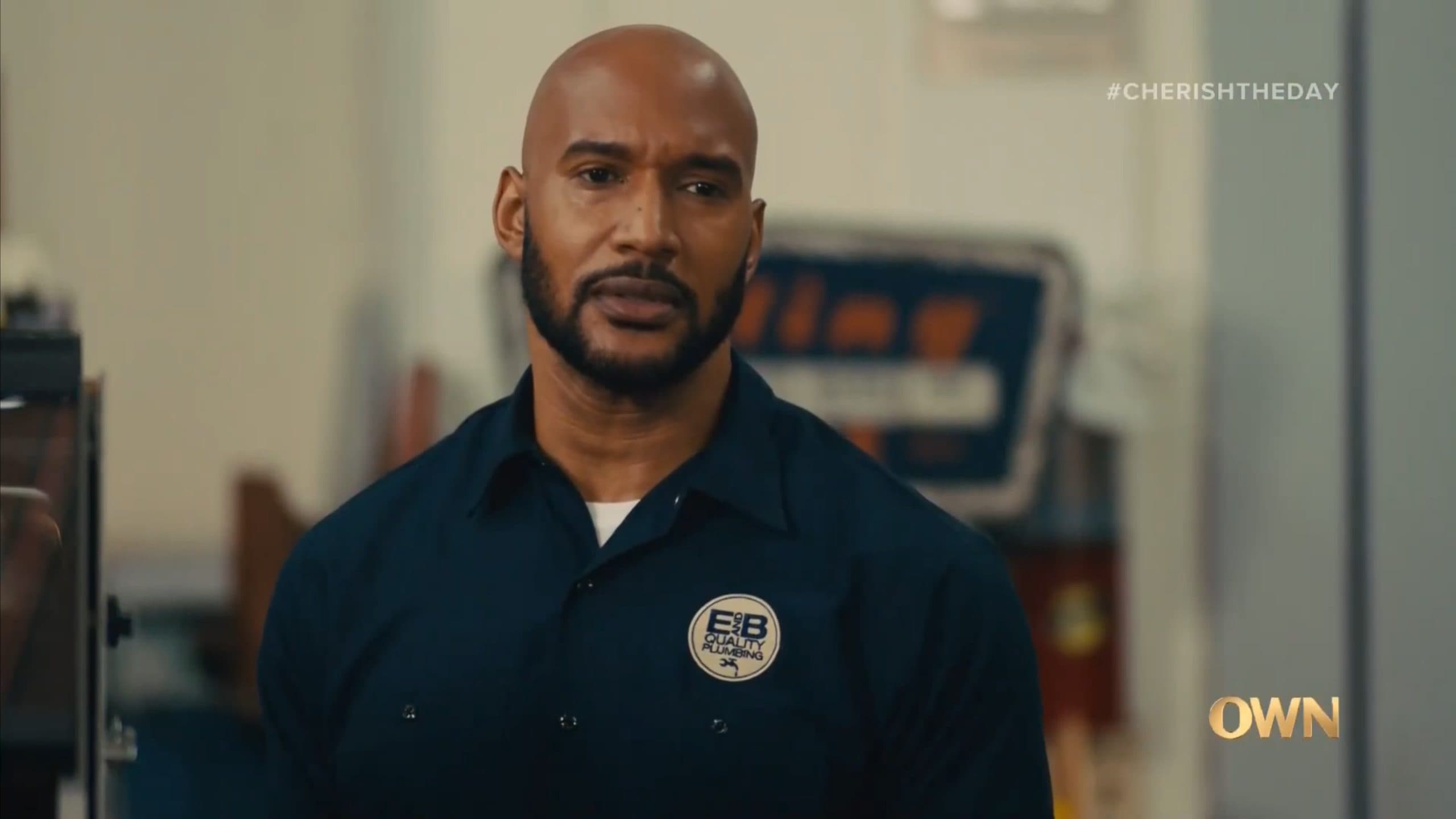 Ellis (Henry Simmons) seeing Sunday for the first time in 25 years
