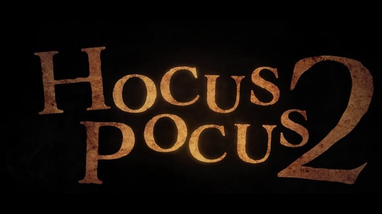 The Title Card for Hocus Pocus 2