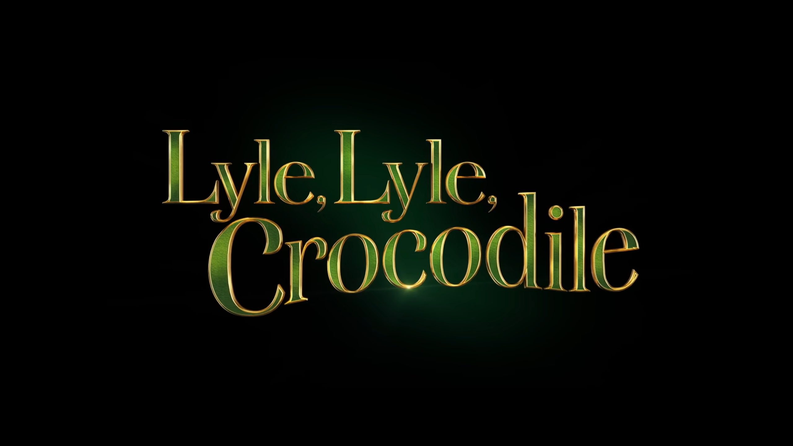 Title Card for Lyle, Lyle, Crocodile (2022)