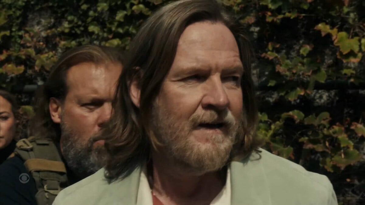Colton Fisk (Donal Logue) while pretending to be Ezra