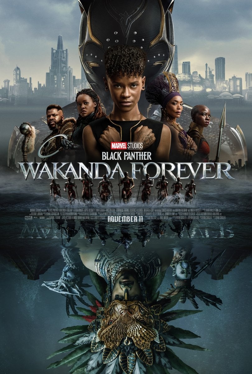 Movie Poster for Black Panther Wakanda Forever