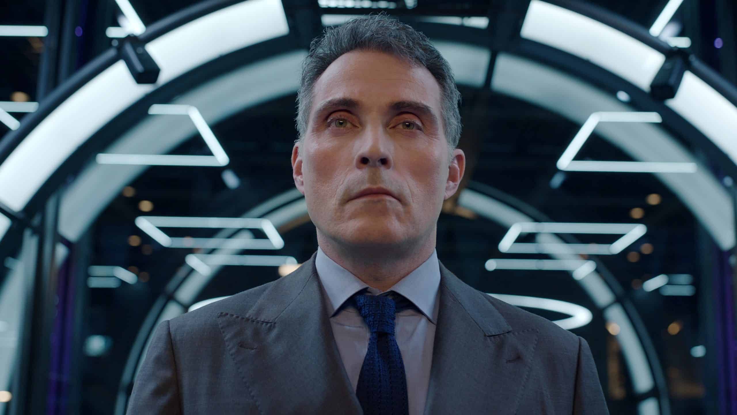 Rufus Sewell as Roger Salas in episode “Blue” 