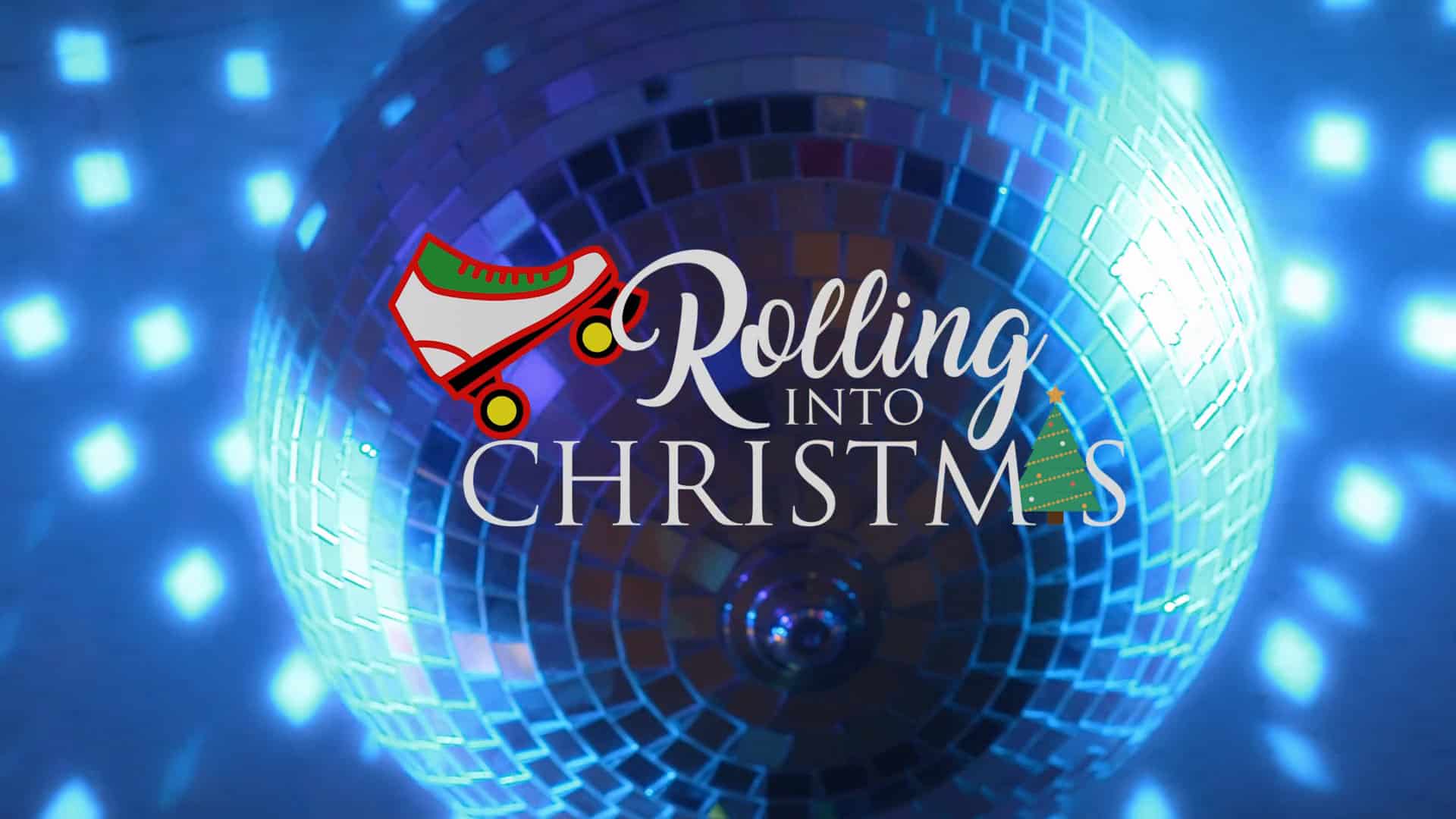 Title card for BET Plus' 'Rolling Into Christmas'