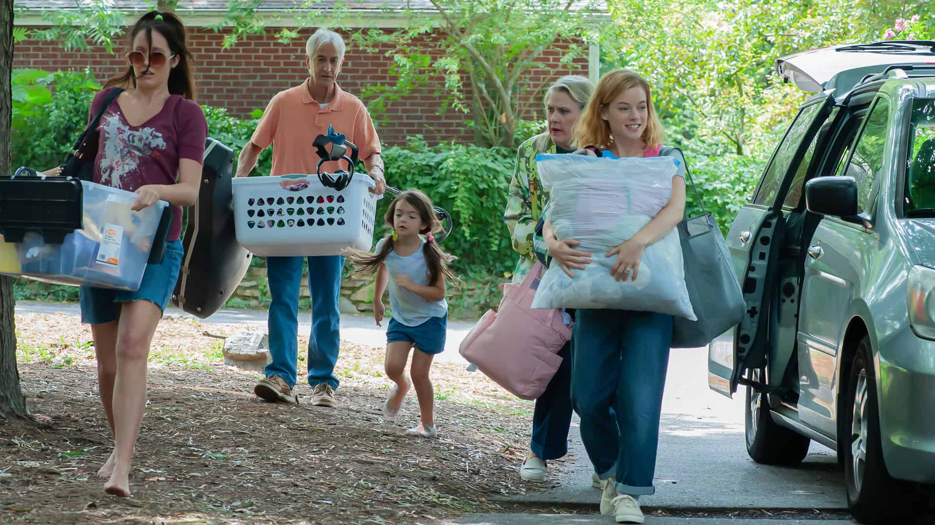 Anna Camp, David Strathairn, Billie Roy, Celia Weston and Jane Levy in A Little Prayer