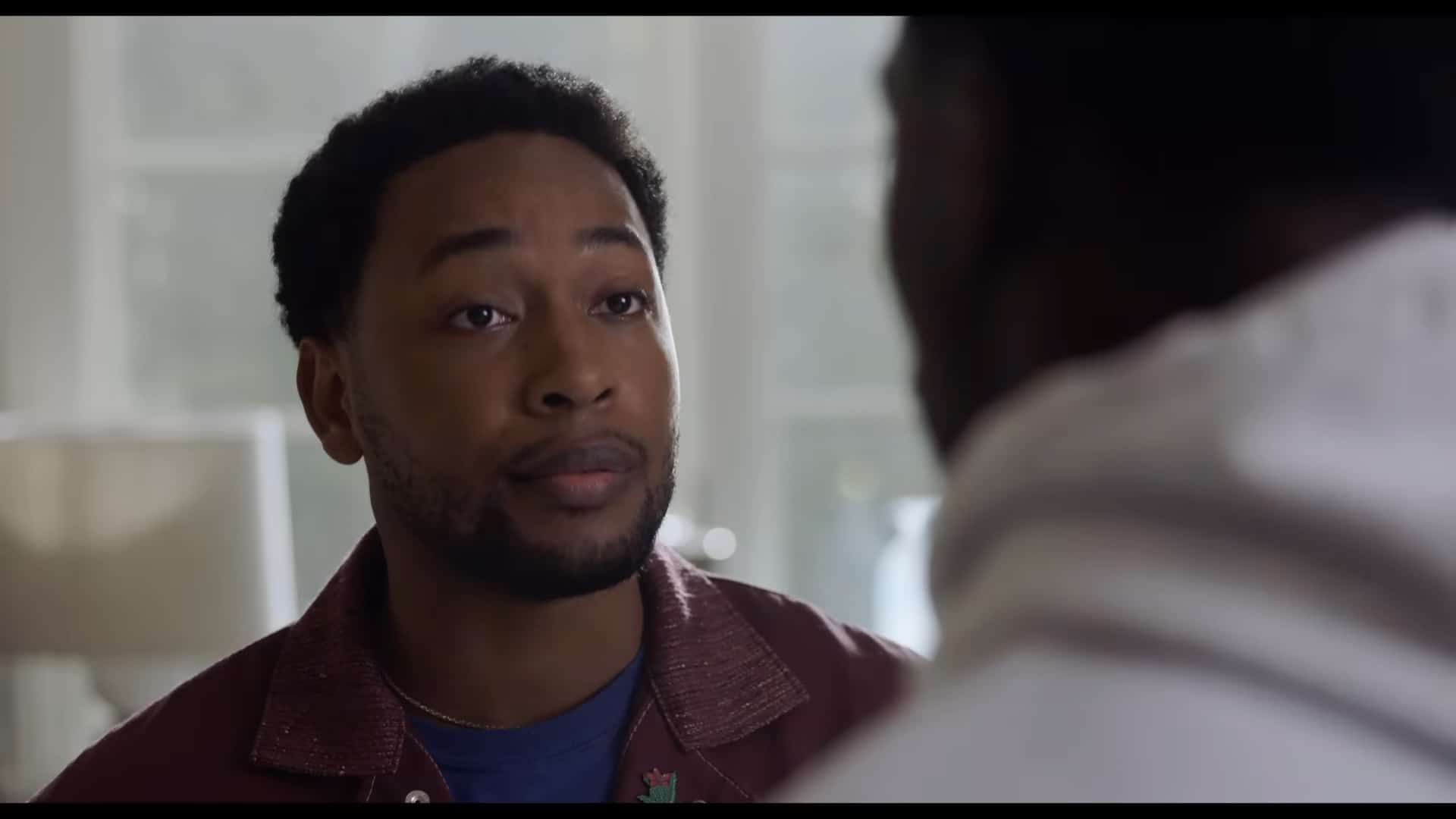 Kevin (Jacob Latimore) learning whose house they are cleaning