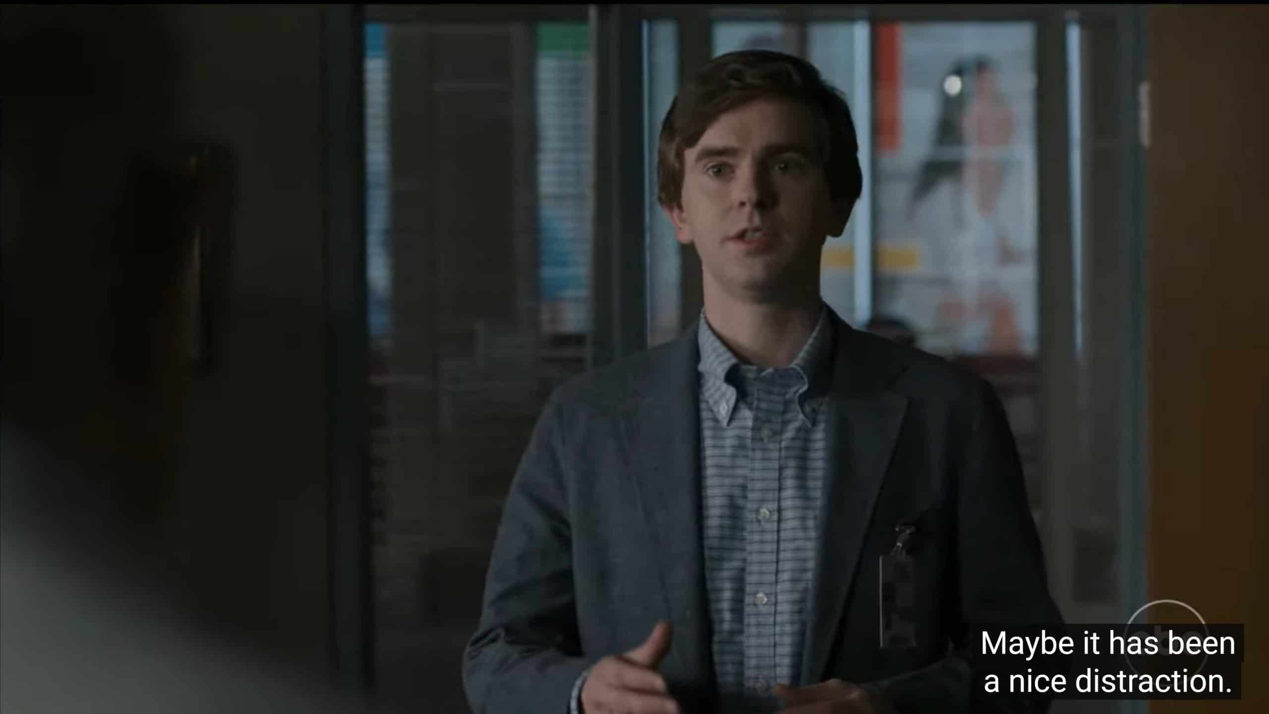 Freddie Highmore as Shaun Murphy