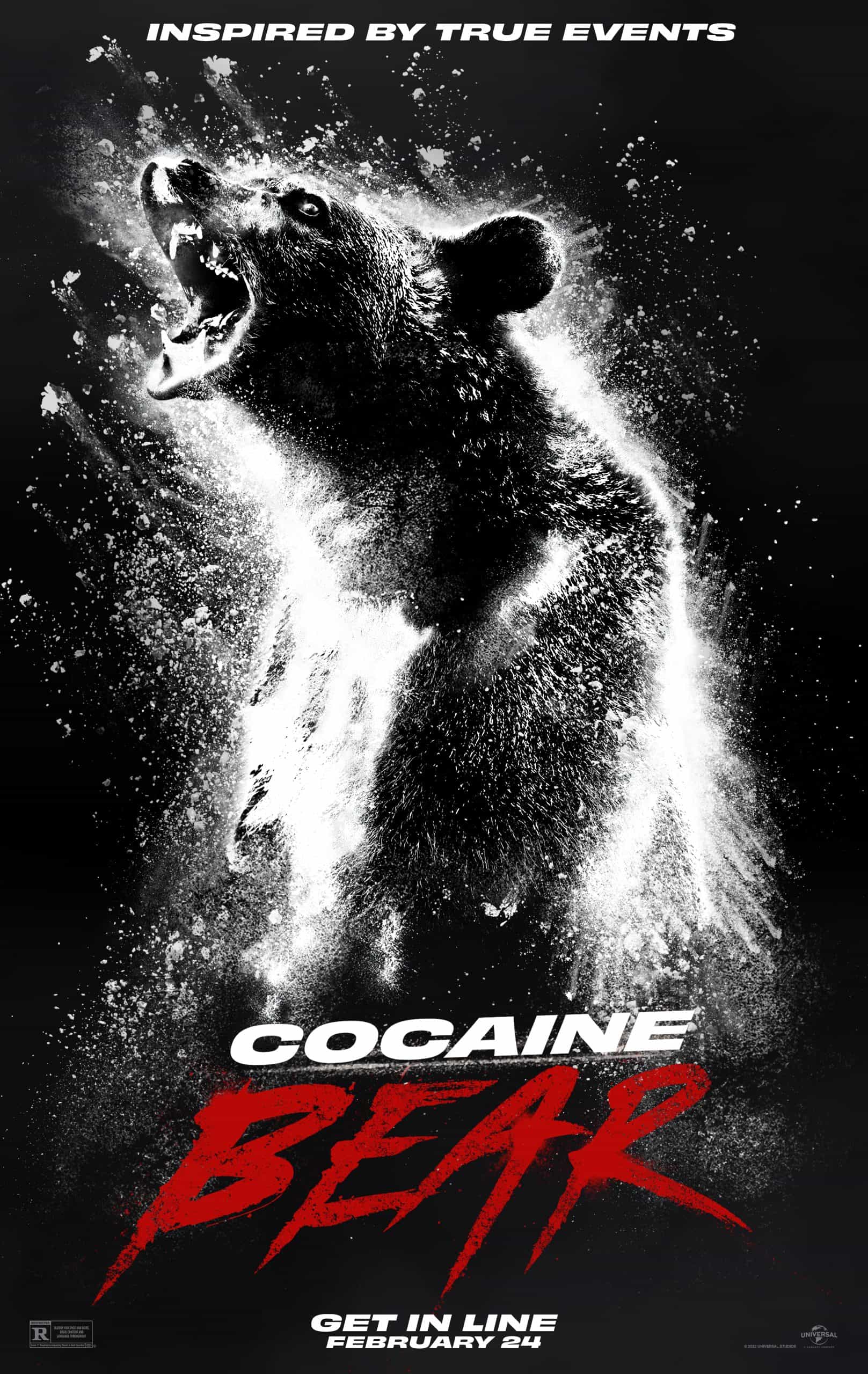 Movie Poster For Cocaine Bear