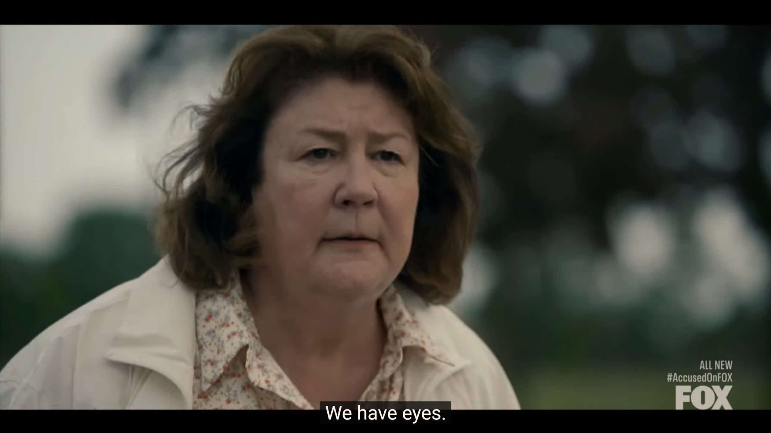 Margo Martindale as Joanne antagonizing Laura