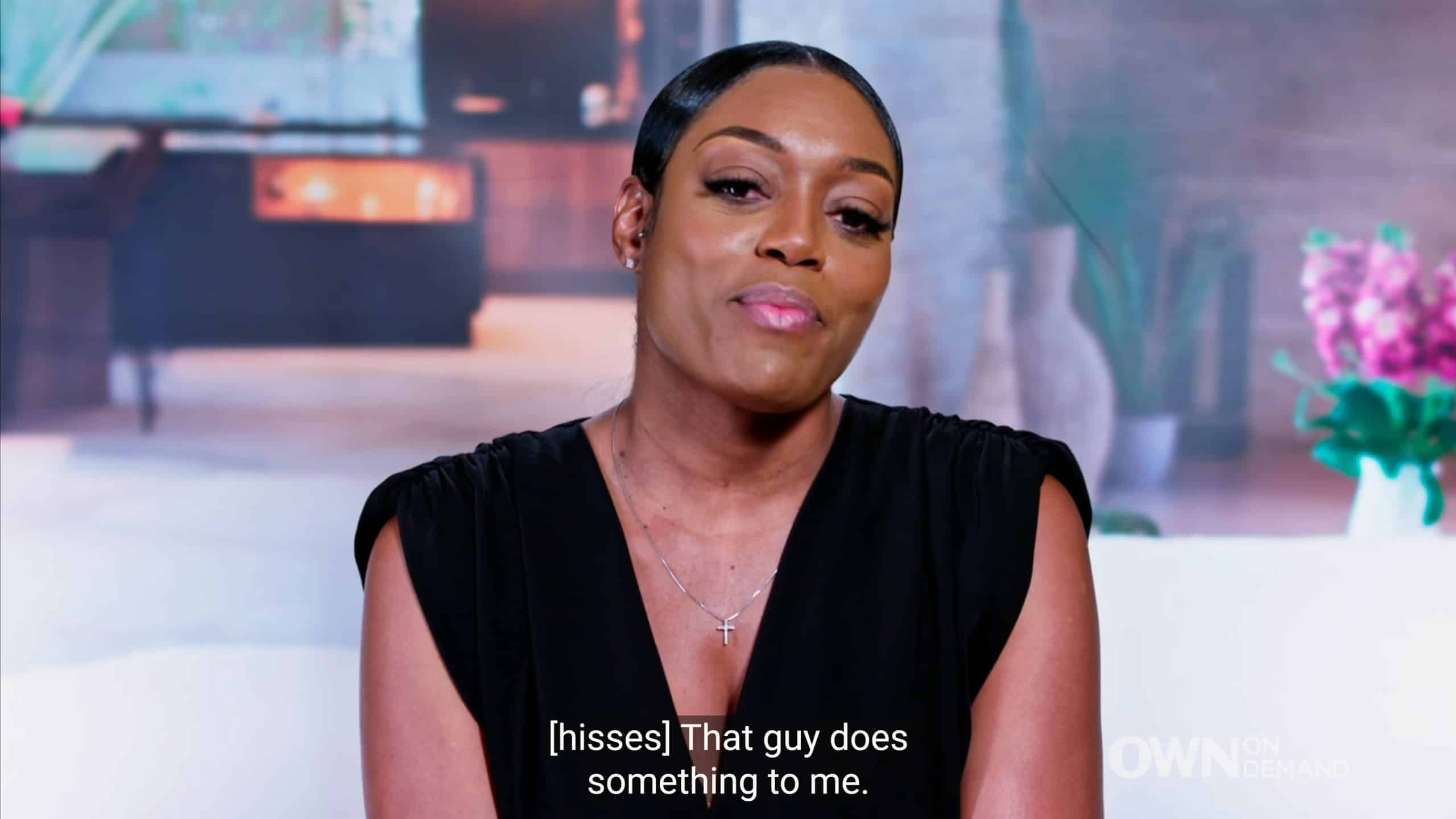 Cynthia talking about Andre