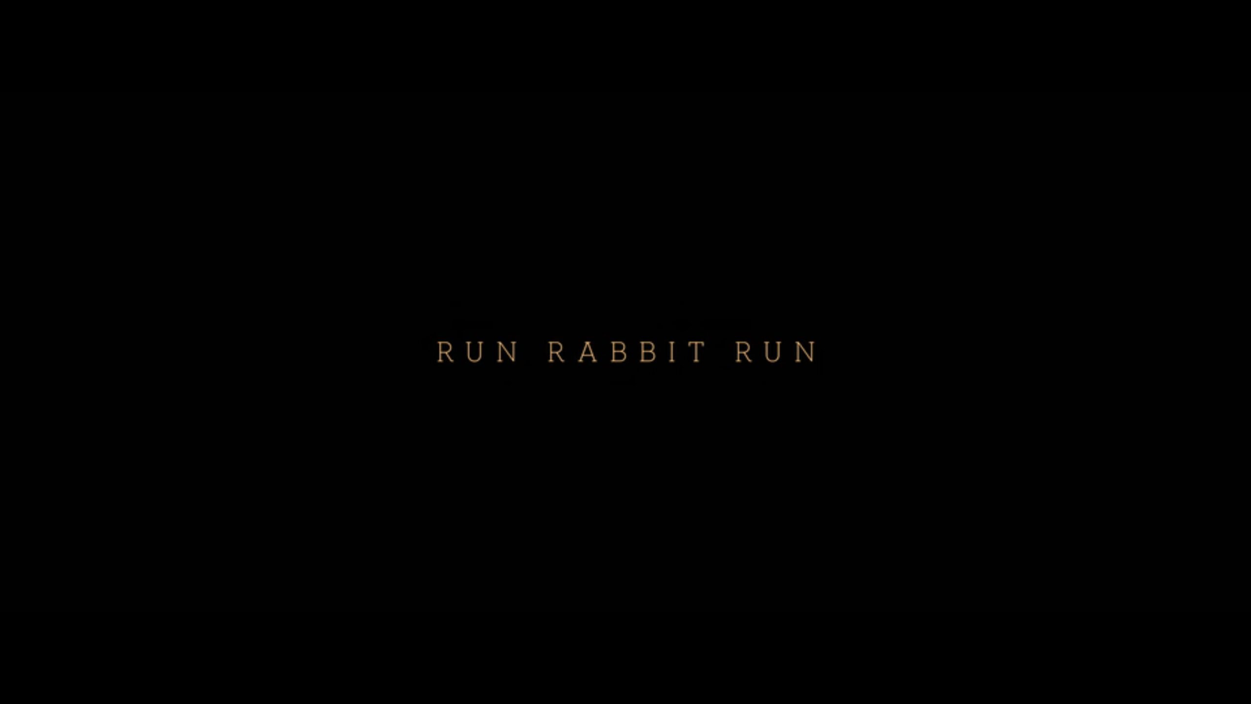 Title Card - Run Rabbit Run (2023)