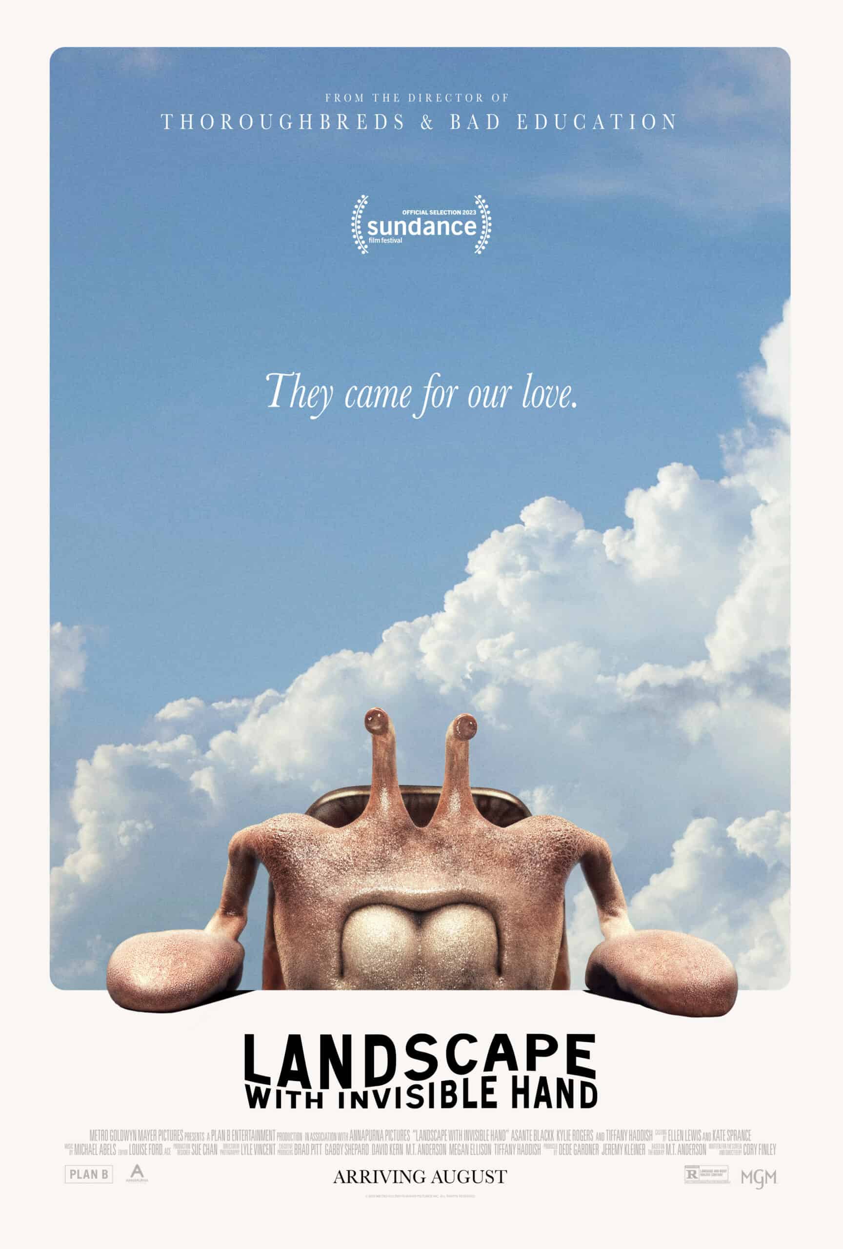 Movie Poster - Landscape with Invisible Hand (2023)