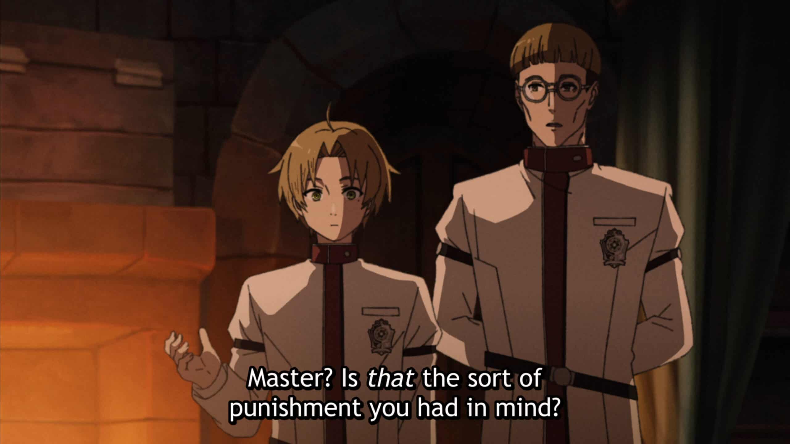 Rudy Goes to the Slave Market in Mushoku Tensei Season 2 Episode 6