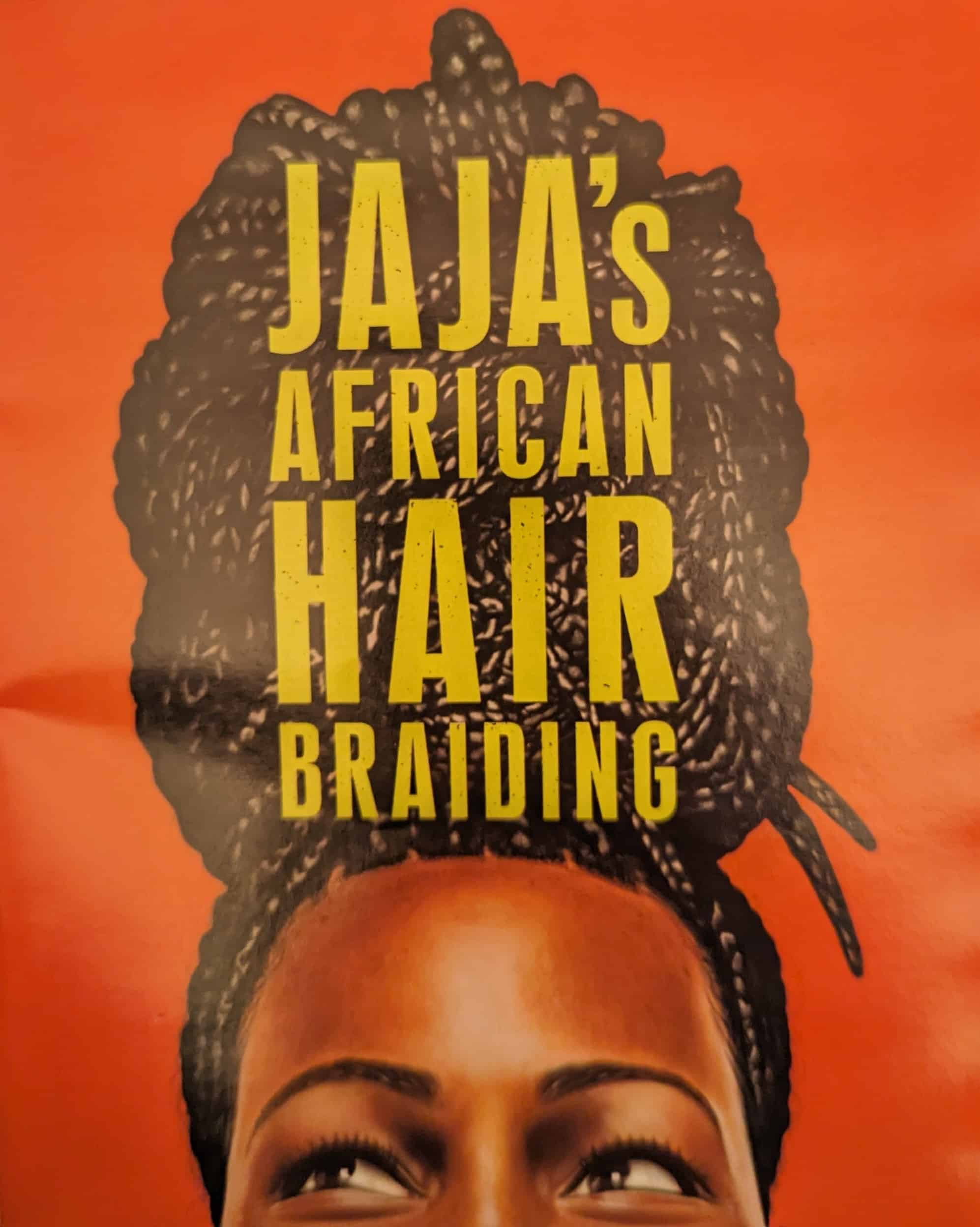 Playbill for Jaja's African Hair Braiding