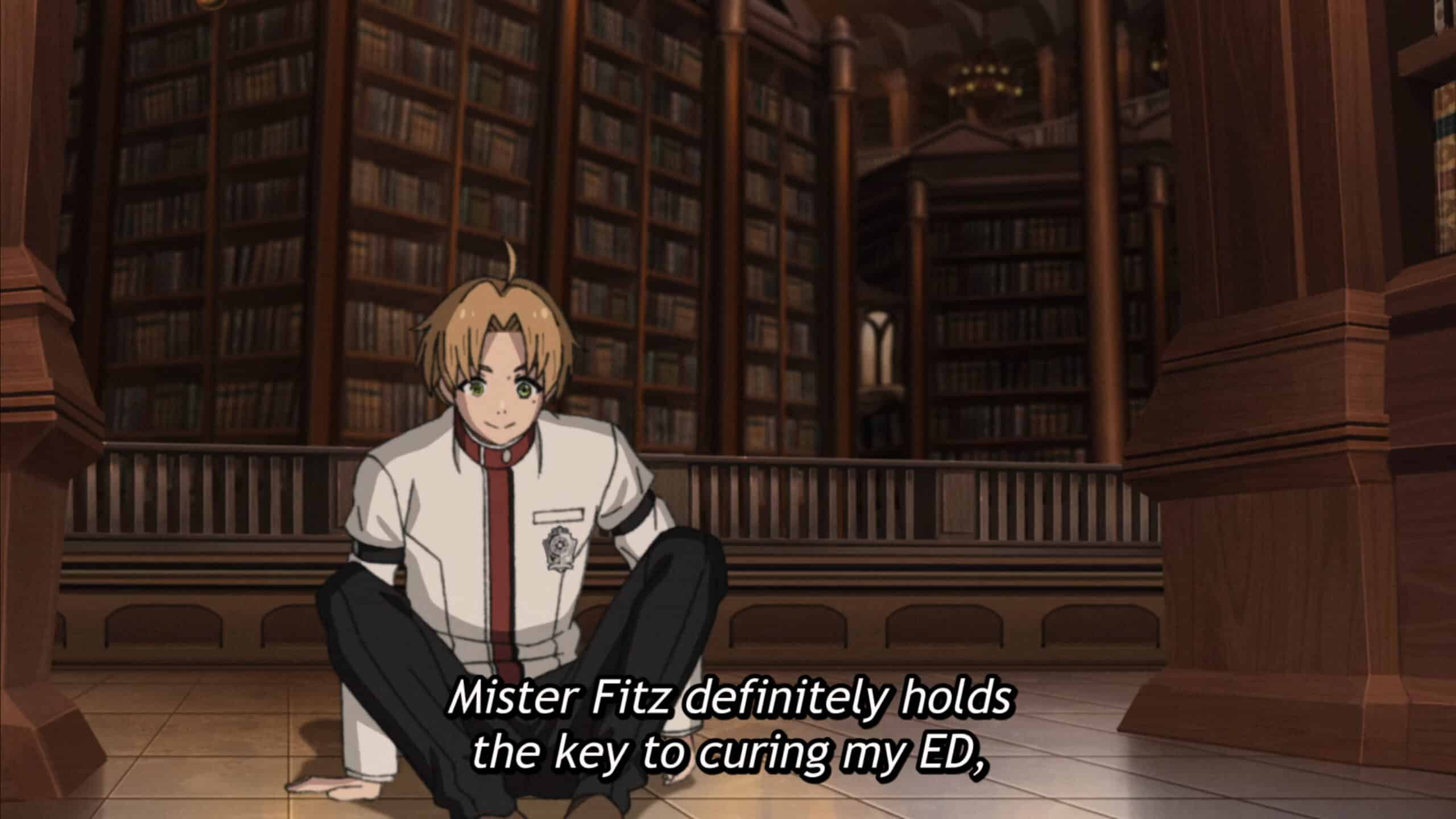 Rudy (Yumi Uchiyama) realizing Fitz is key to their ED