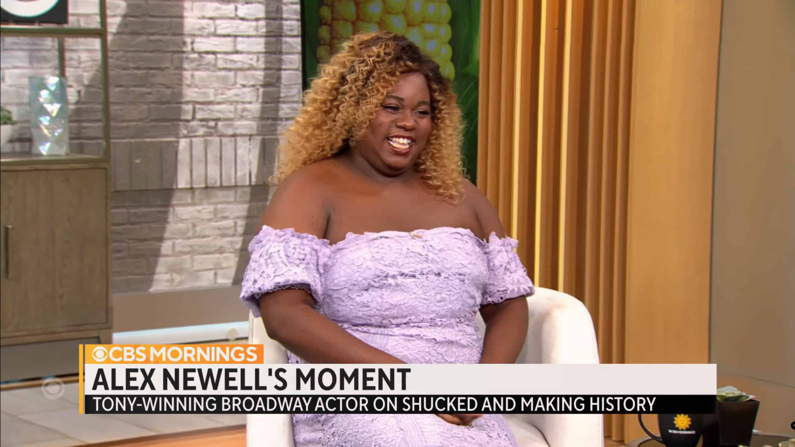 Alex Newell CBS Mornings scaled