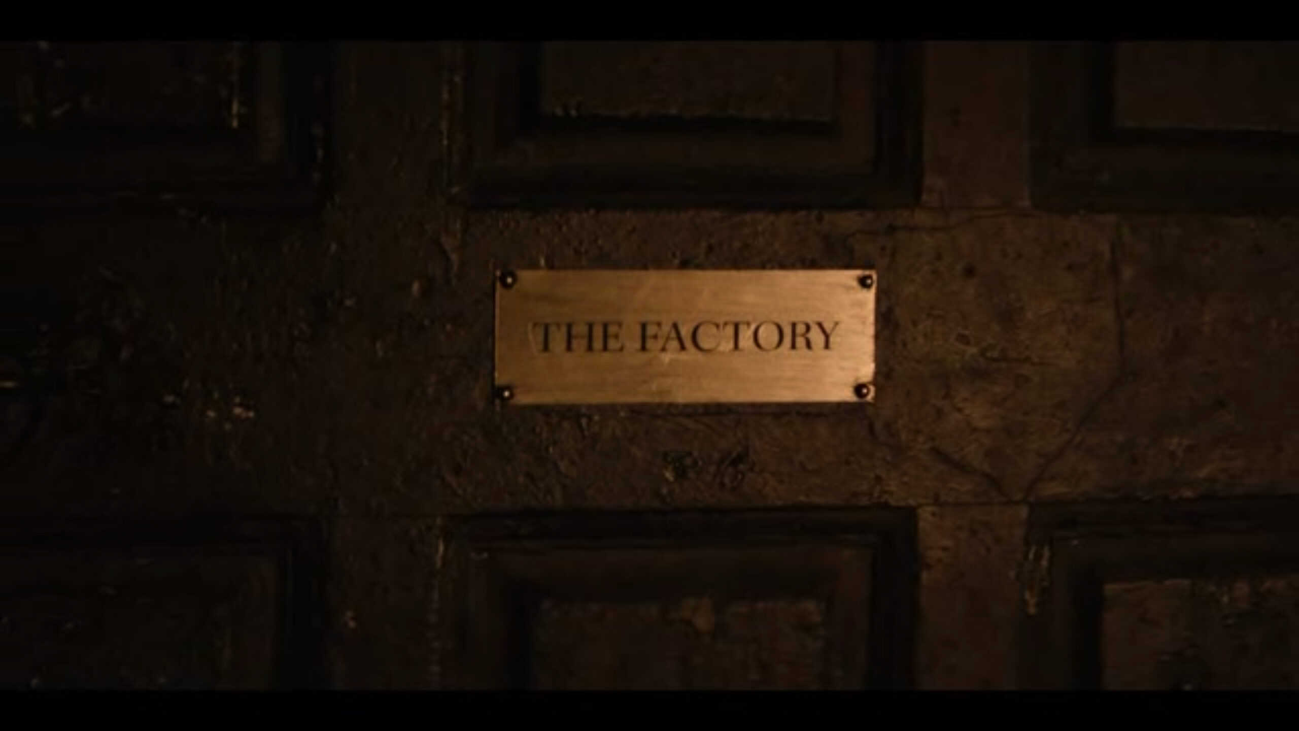 Door Sign For The Factory The Doll Factory Season 1 Episode 1 Directed by Sacha Polak 2023 Paramount scaled