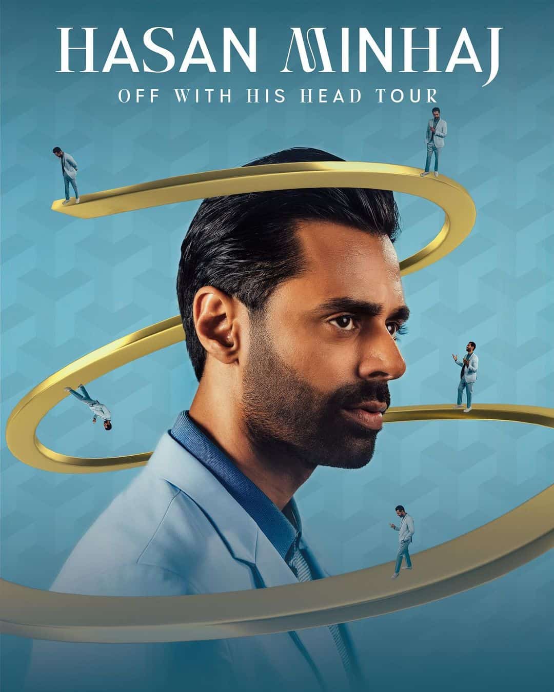 Tour Poster Hasan Minhaj Off With His Head