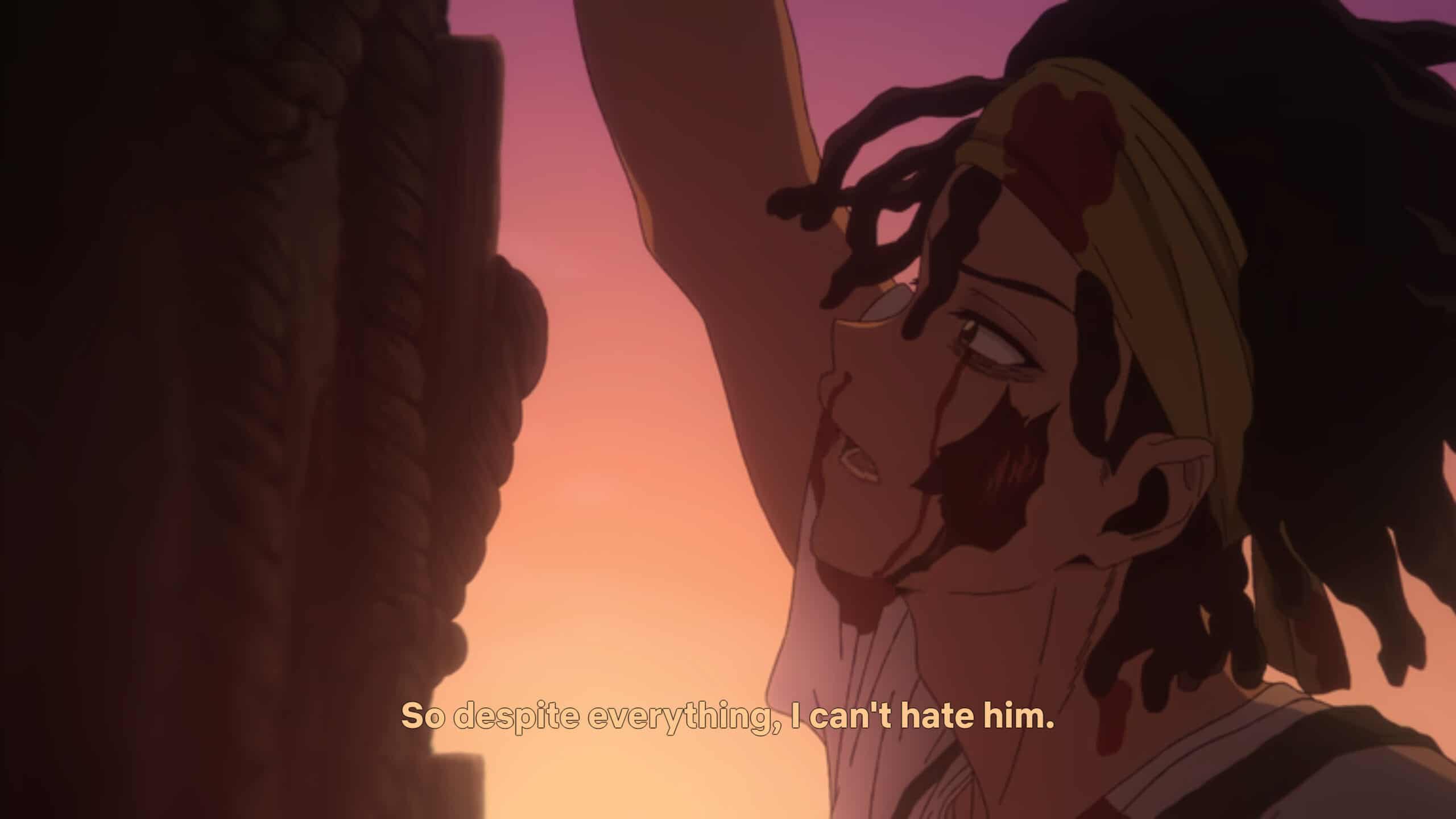 Akira (Shuichiro Umeda) showing empathy to Higurashi