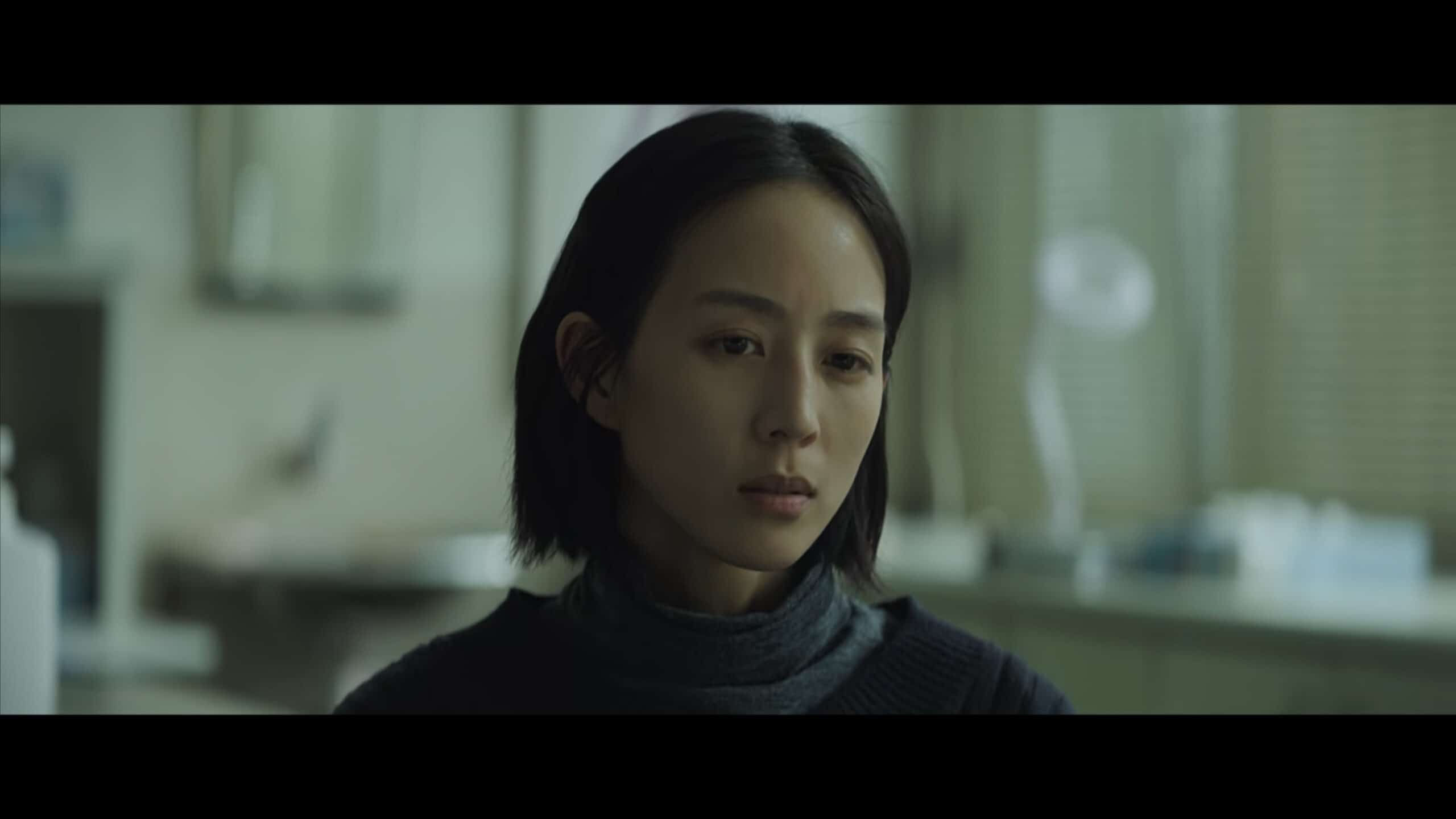 Deputy Captain Wu Chieh (Janine Chang) barely paying attention and out of it