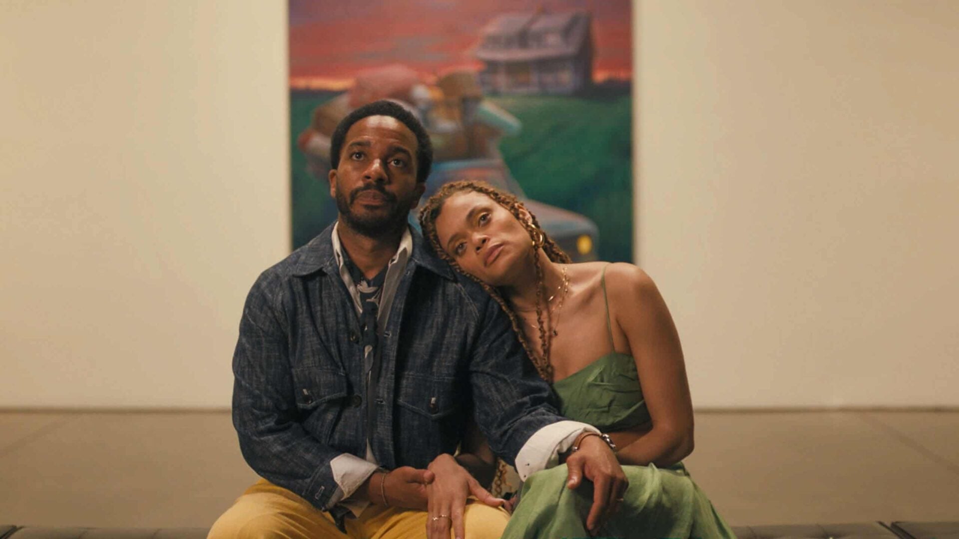 Tarrell (André Holland) and Aisha (Andra Day) - Exhibiting Forgiveness