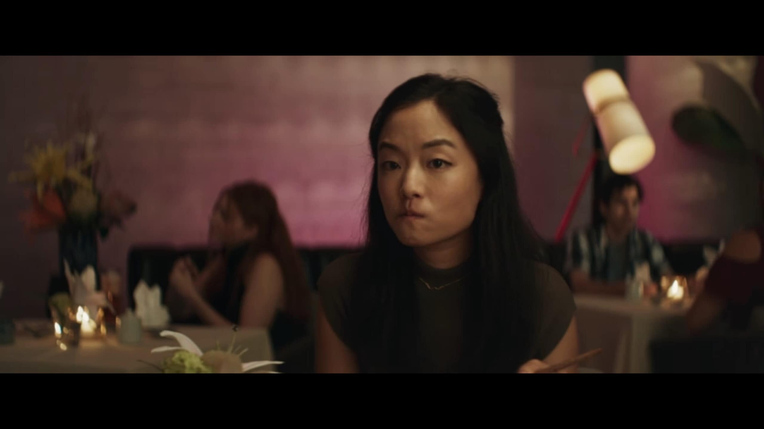 Waverly (Andrea Bang) frustrated by her parents