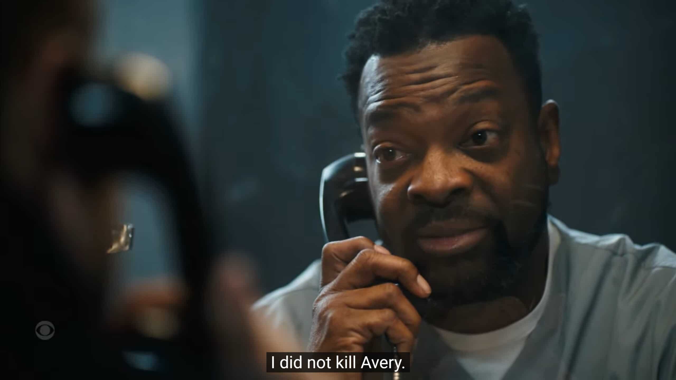 Clay (Martin Roach) telling Colter he didn't kill Avery