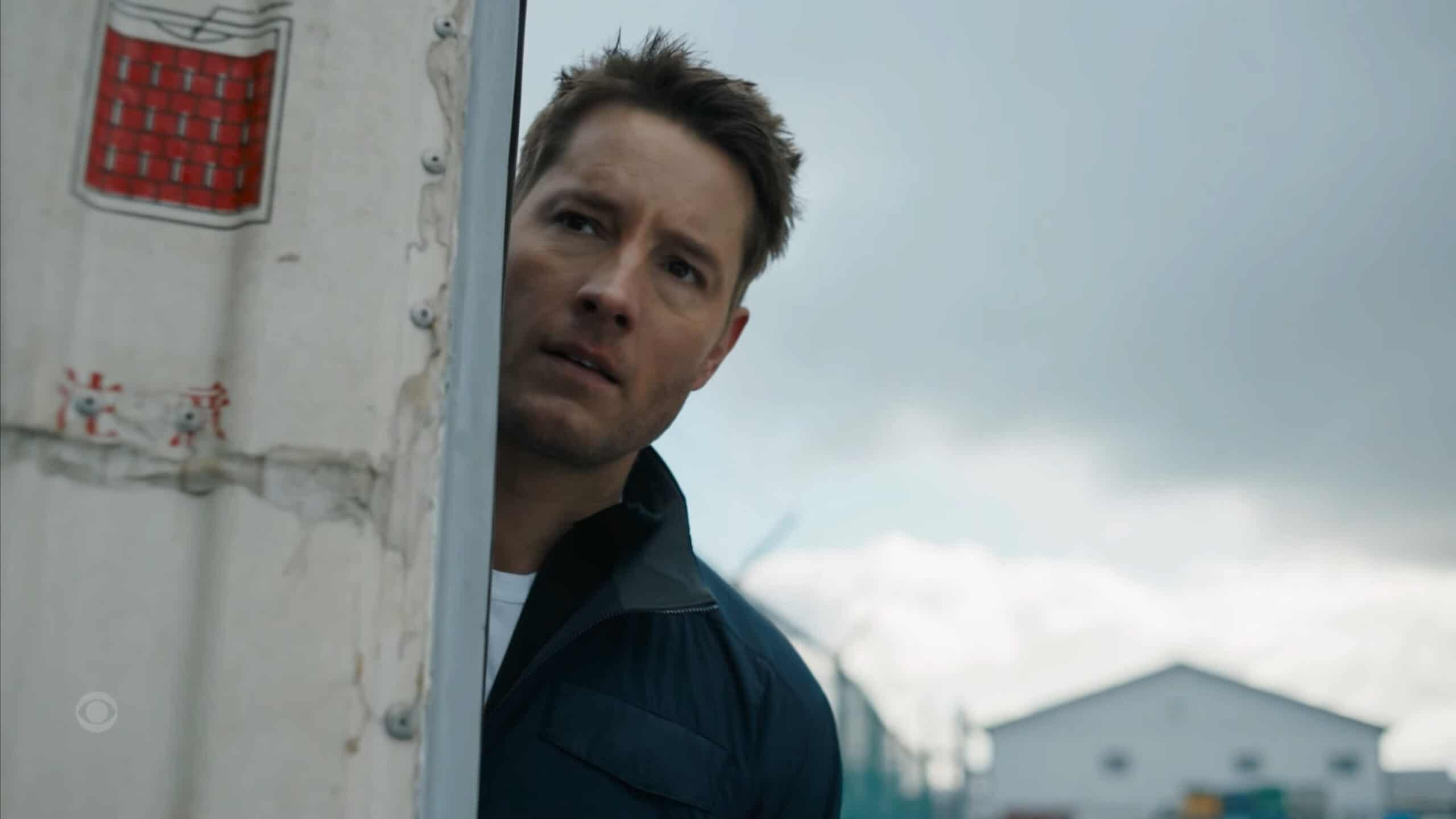 Justin Hartley as Colter Tracker Season 1 Episode 8 directed by Bethany Rooney 2024 CBS scaled