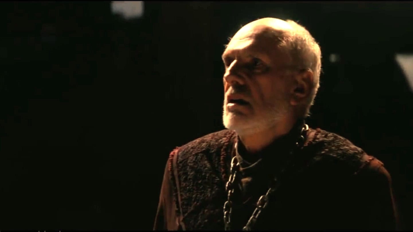 Michael Cristofer as Elder Cleric Quintus