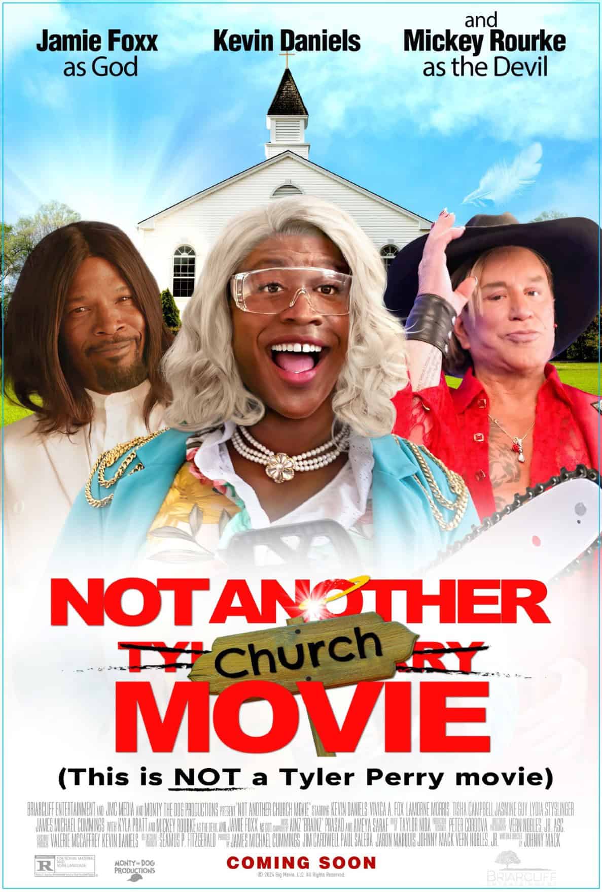 Movie Poster, Not Another Church Movie