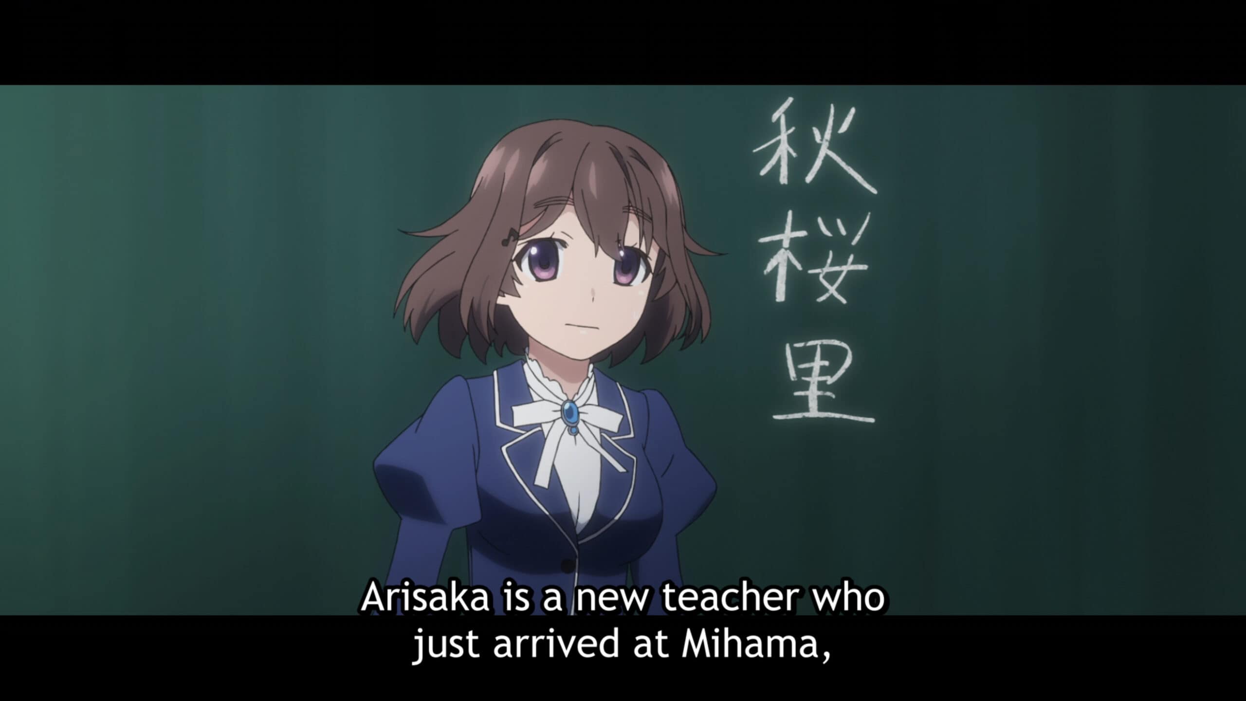 Arisaka teaching her class