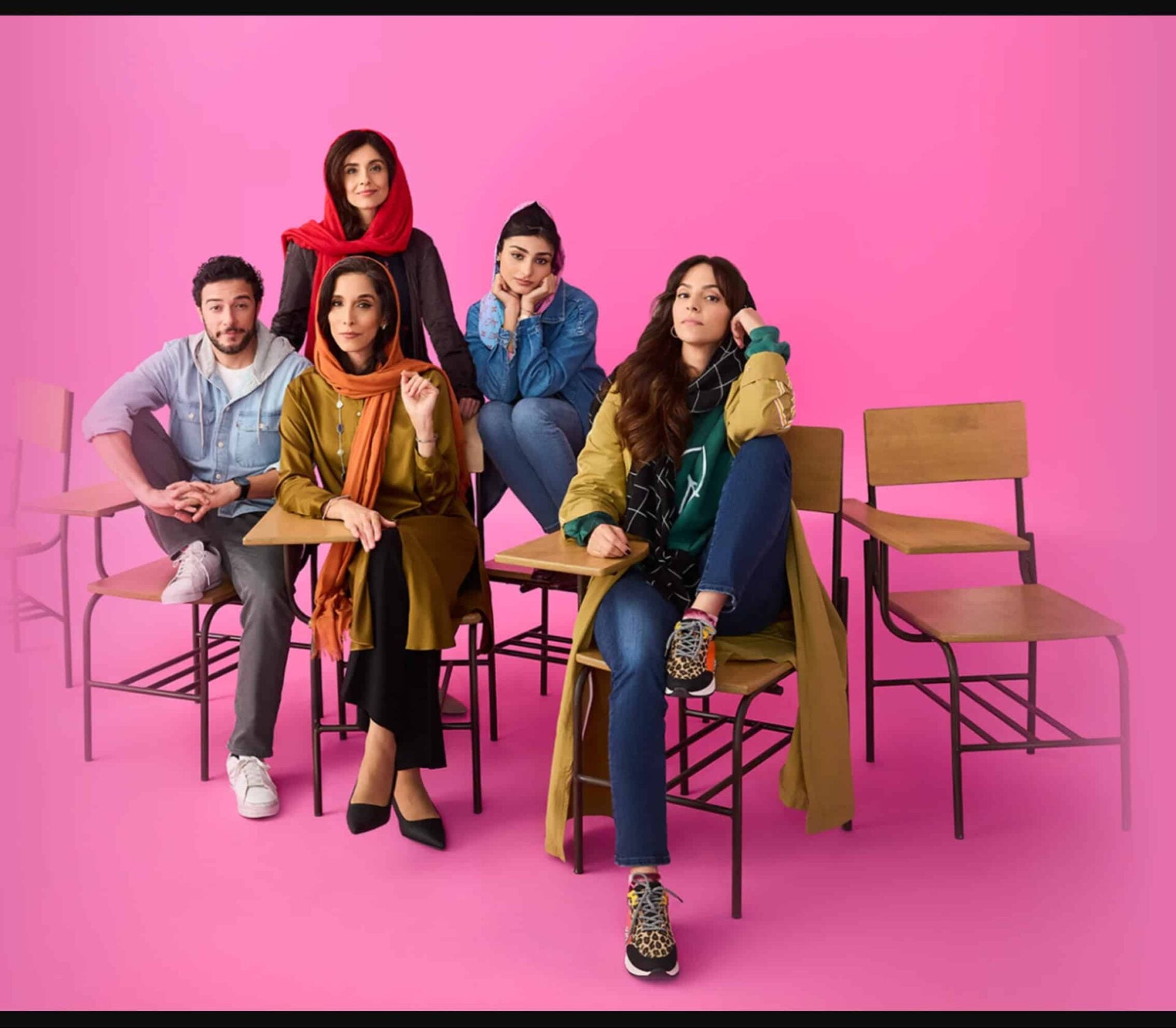 The cast of English