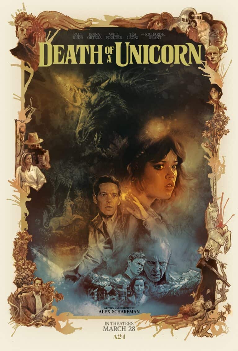 "Movie Poster," Death of a Unicorn (2025) | Movie Poster Death of a Unicorn 2025 "Movie Poster," Death of a Unicorn (2025)