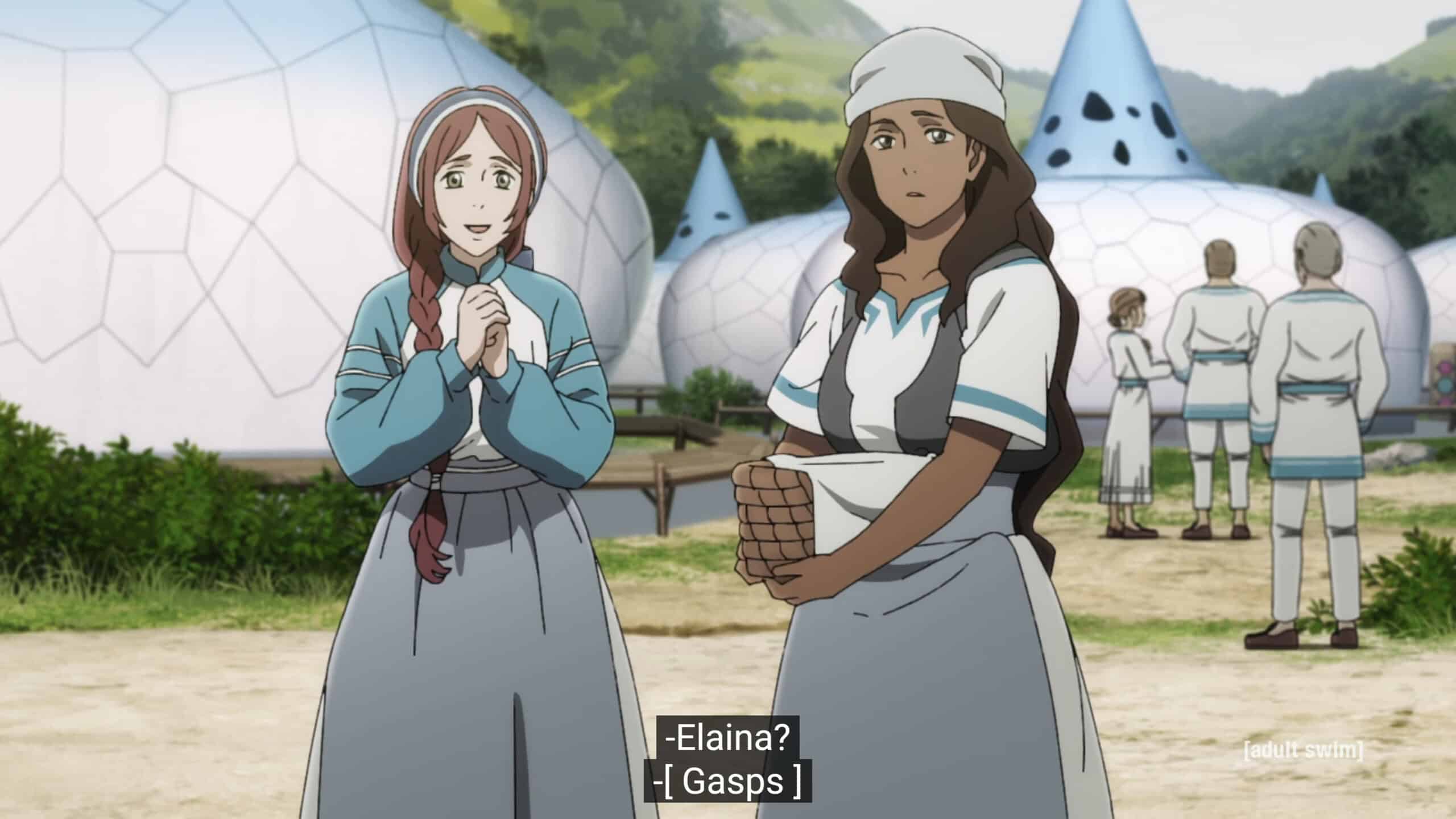 | Hanna Shion Wakayama on left Lazarus S1E6 30 scaled