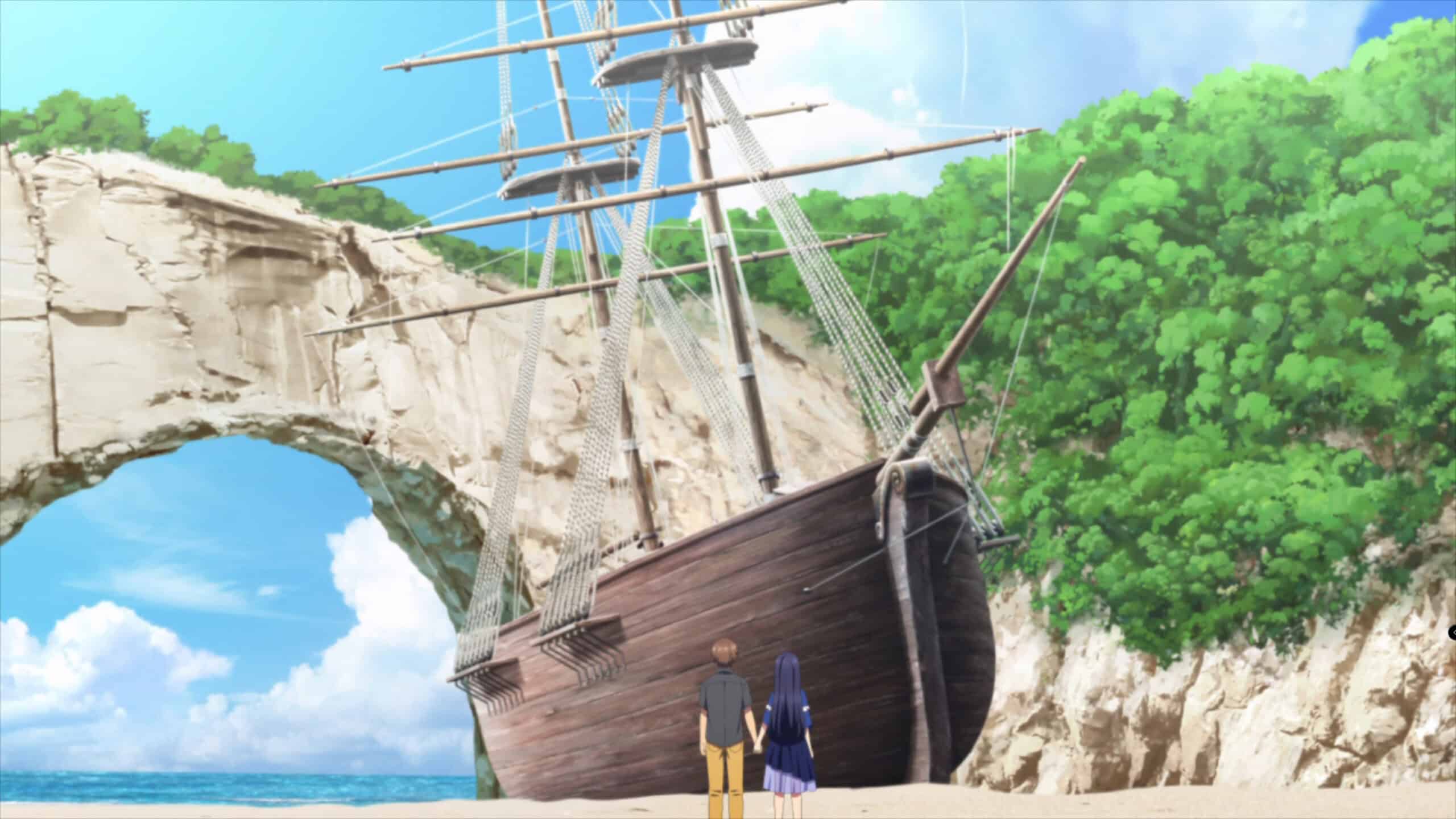 Summer Pockets: Season 1 Episode 5 “Higeneko Adventure” – Recap & Review (With Spoilers) | Kamome and Takahara Summer Pockets Season 1 Episode 5 Higeneko Adventure Crunchyroll 54 scaled Summer Pockets: Season 1 Episode 5 “Higeneko Adventure” – Recap & Review (With Spoilers)