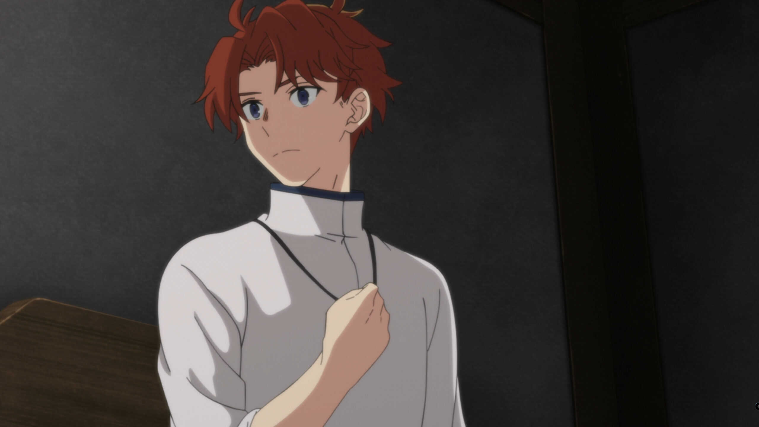 Abel (Ura Kazuki) waking up in Ryo's home - The Water Magician Season 1 Episode 2