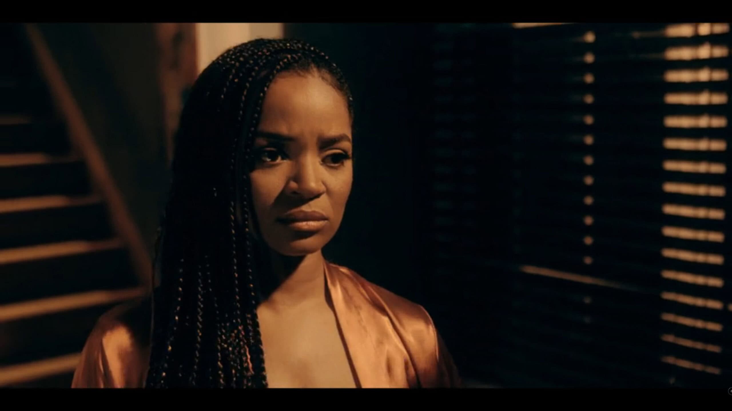 Angie (Kyla Pratt) meeting Nuck at the door - The Chi Season 7 Episode 9