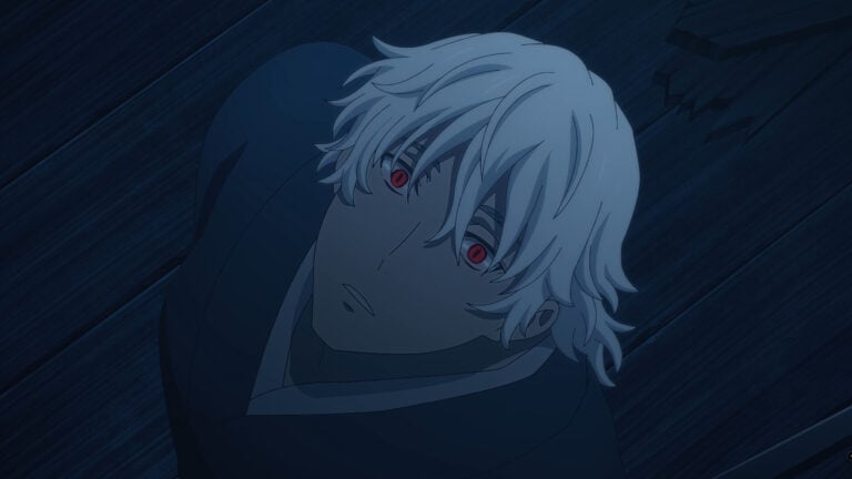 Jinya with white hair - Sword Of The Demon Hunter Season 1 Episode 16