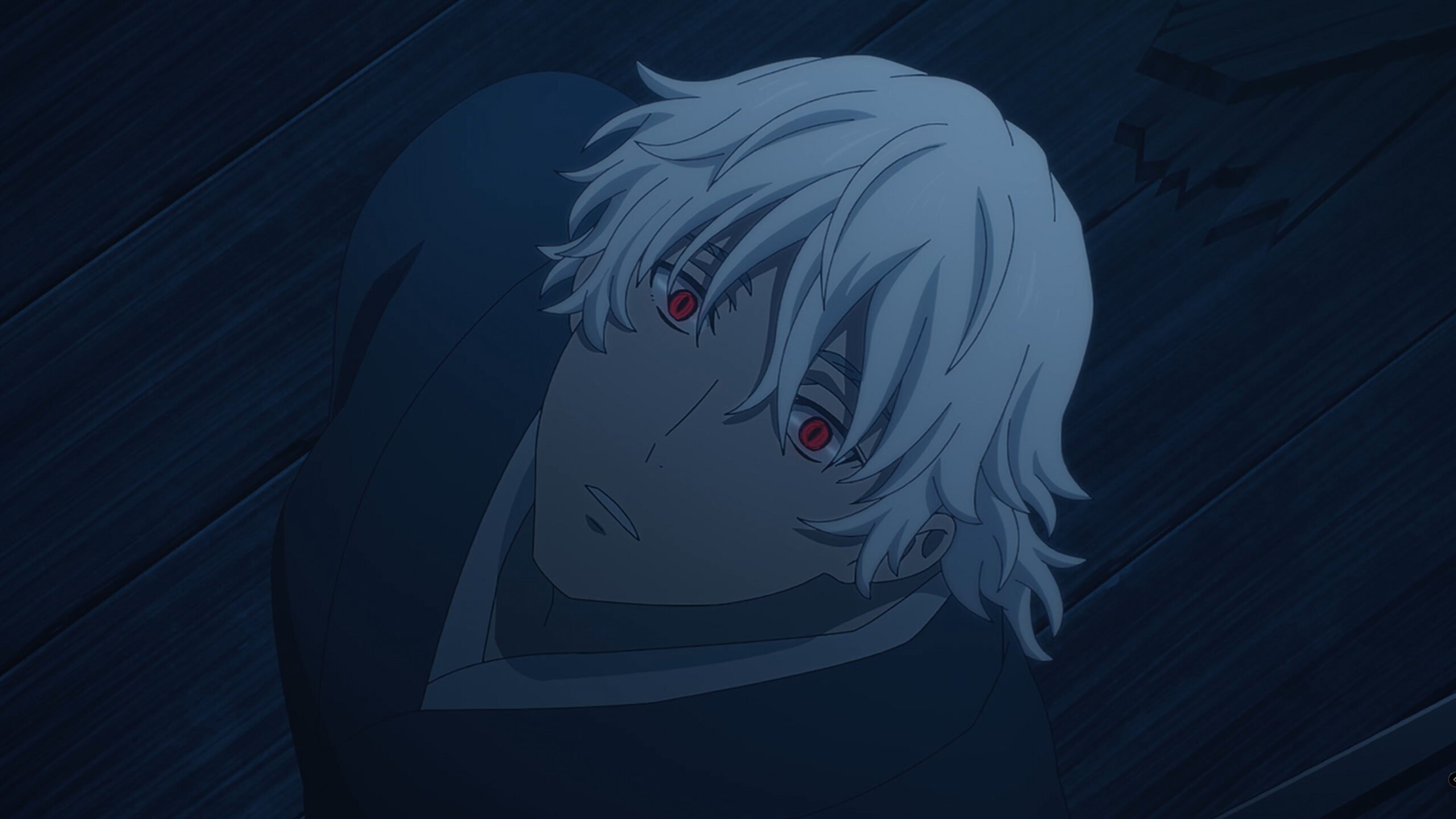 Jinya with white hair - Sword Of The Demon Hunter Season 1 Episode 16